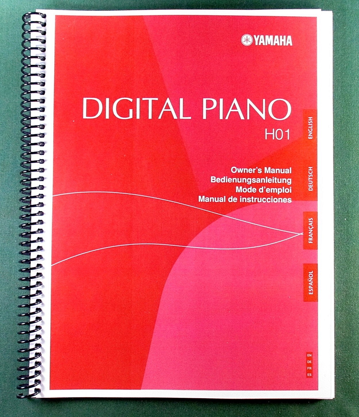 Yamaha H01 Instruction Manual: 30 Pages & Protective Covers