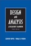 Design and Analysis: A Researcher’s Handbook