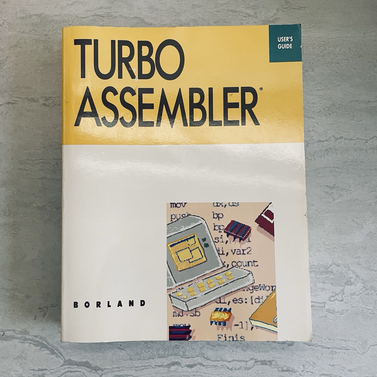 Turbo Assembler 1.0 Reference & User’s Guide Set – Borland 1988