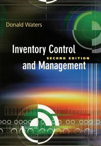Inventory Control and Management by Donald Waters: New