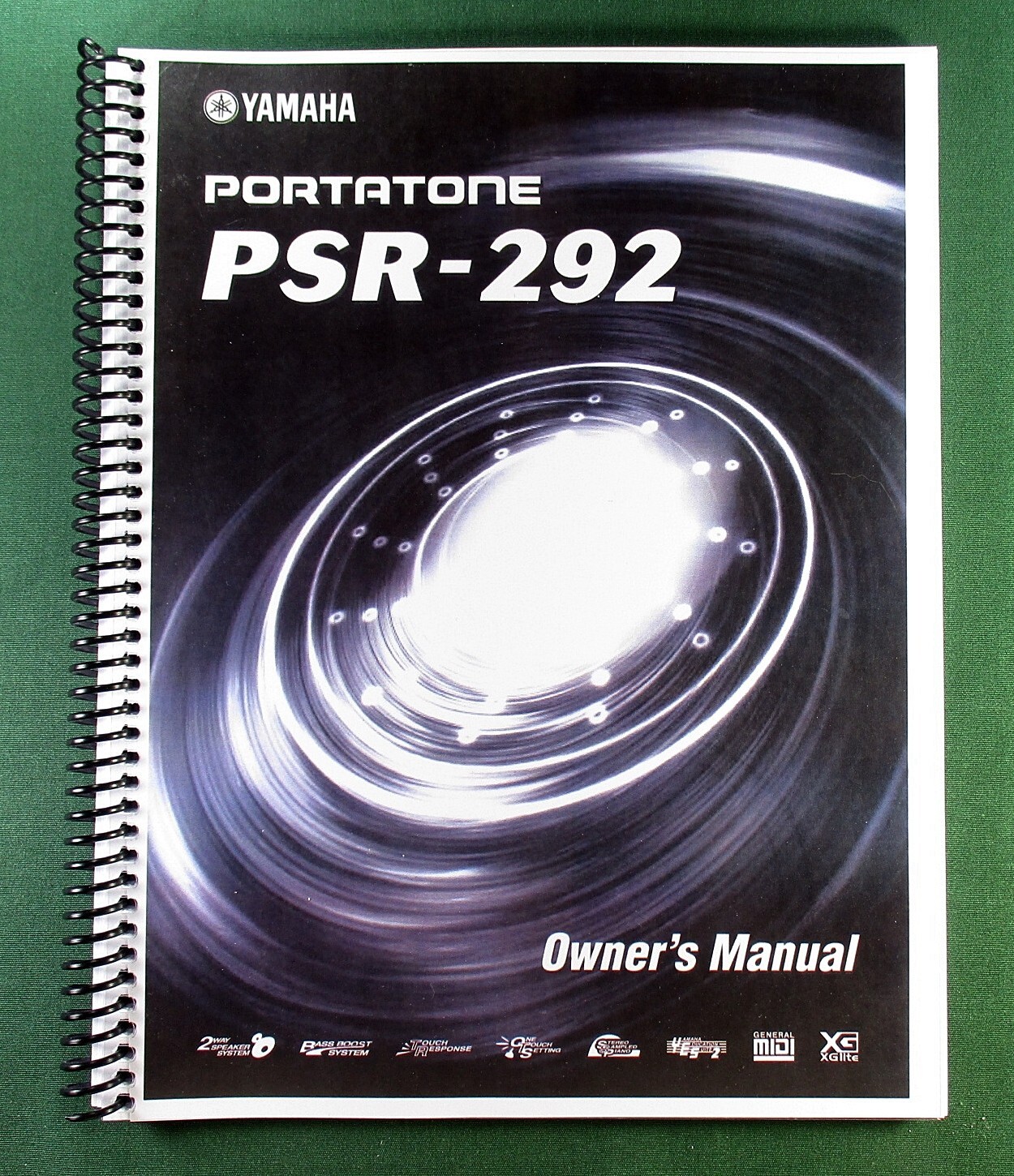 Yamaha PSR-292 Instruction Manual: 98 Pages & Protective Covers!