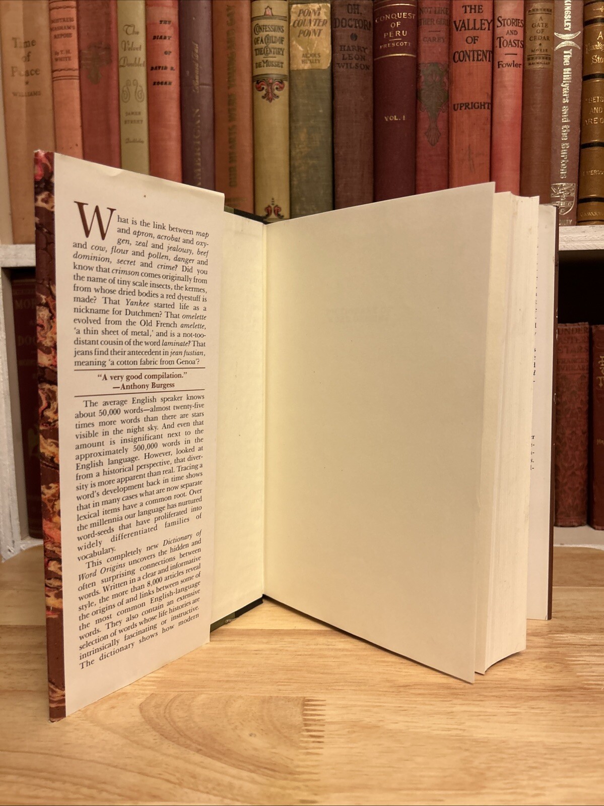 Arcade Dictionary of Word Origins by John Ayto. Arcade Publishing 1990 HCDJ