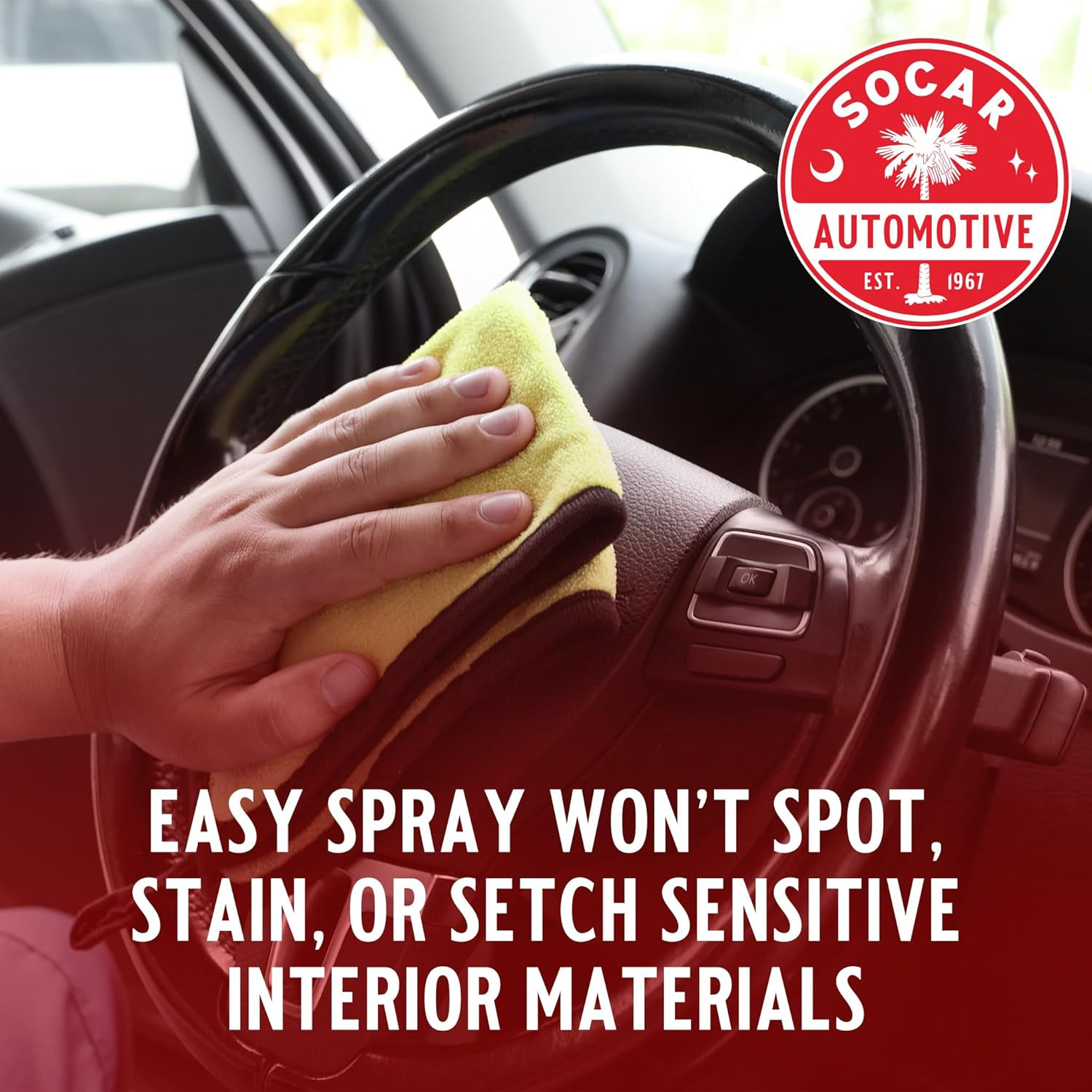 SOCAR Finishing Touch Interior Protectant – 16 Fl Oz, Professional Grade Dressin