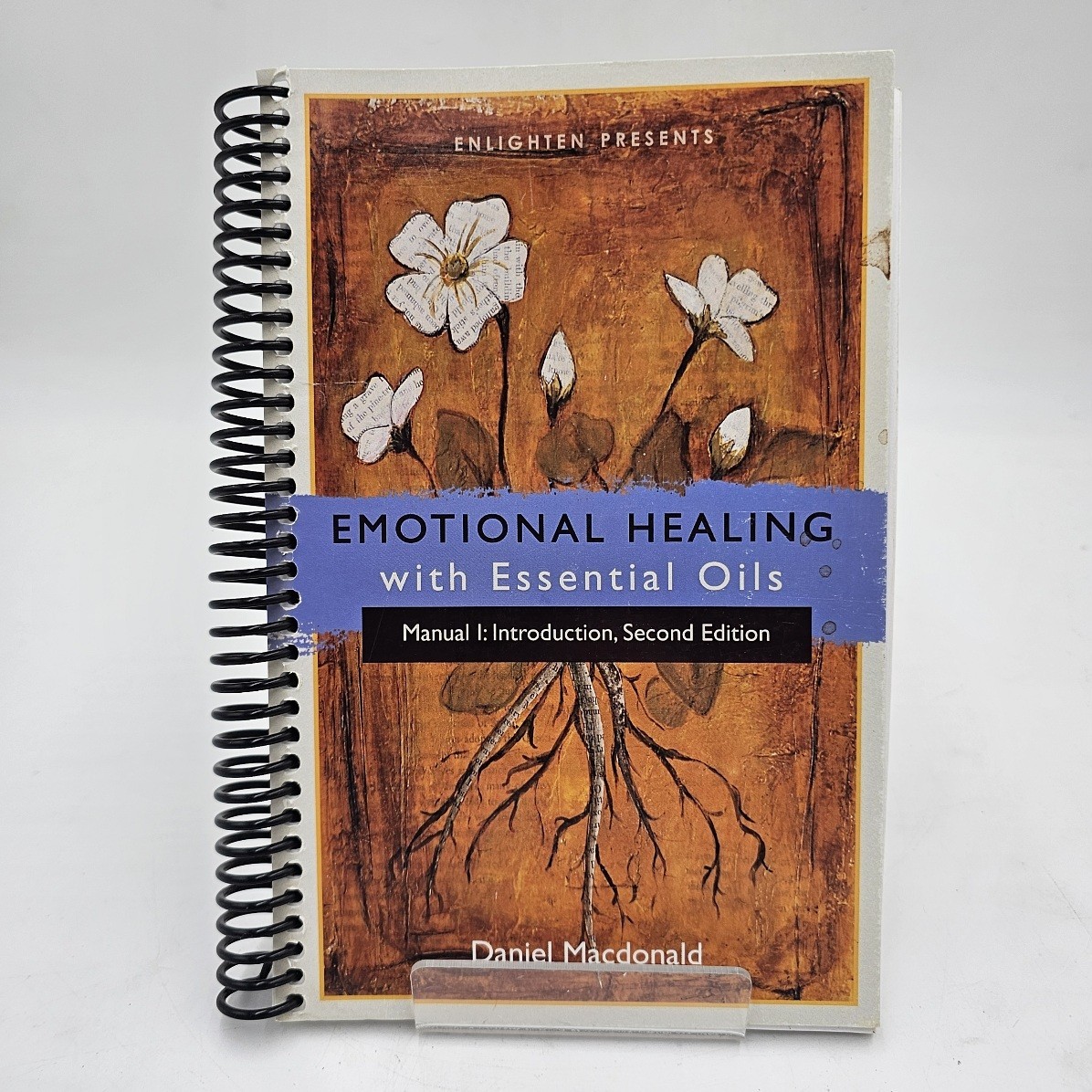 UNMARKED Emotional Healing with Essential Oils | Spiral Bound Aromatherapy | VG+