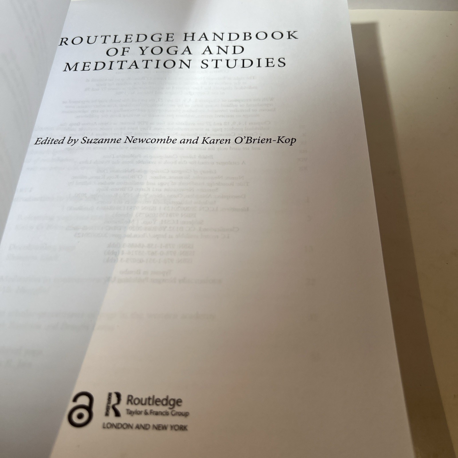 Routledge Handbook of Yoga and Meditation Studies by Karen O’Brien-Kop (2023,…