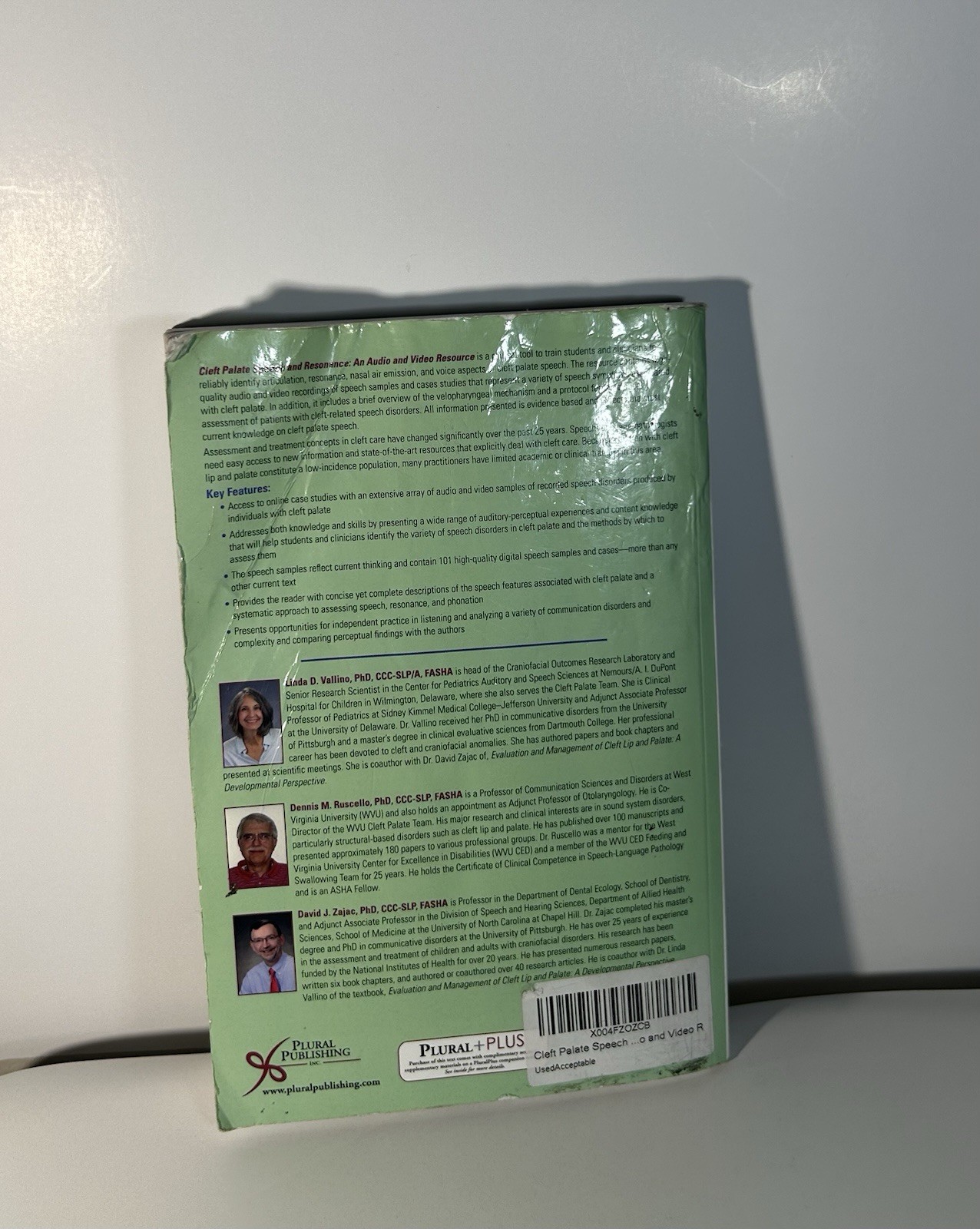 Cleft Palate Speech and Resonance: An Audio and Video Resource