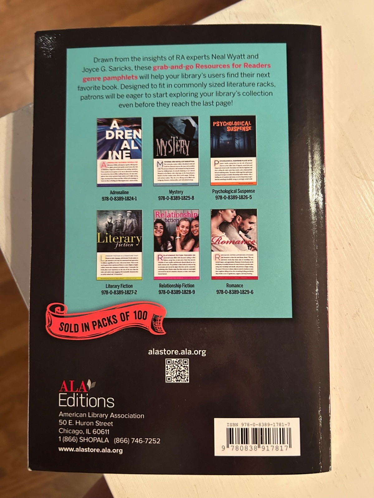 The Readers’ Advisory Guide to Genre Fiction Third Edition New Paperbackj