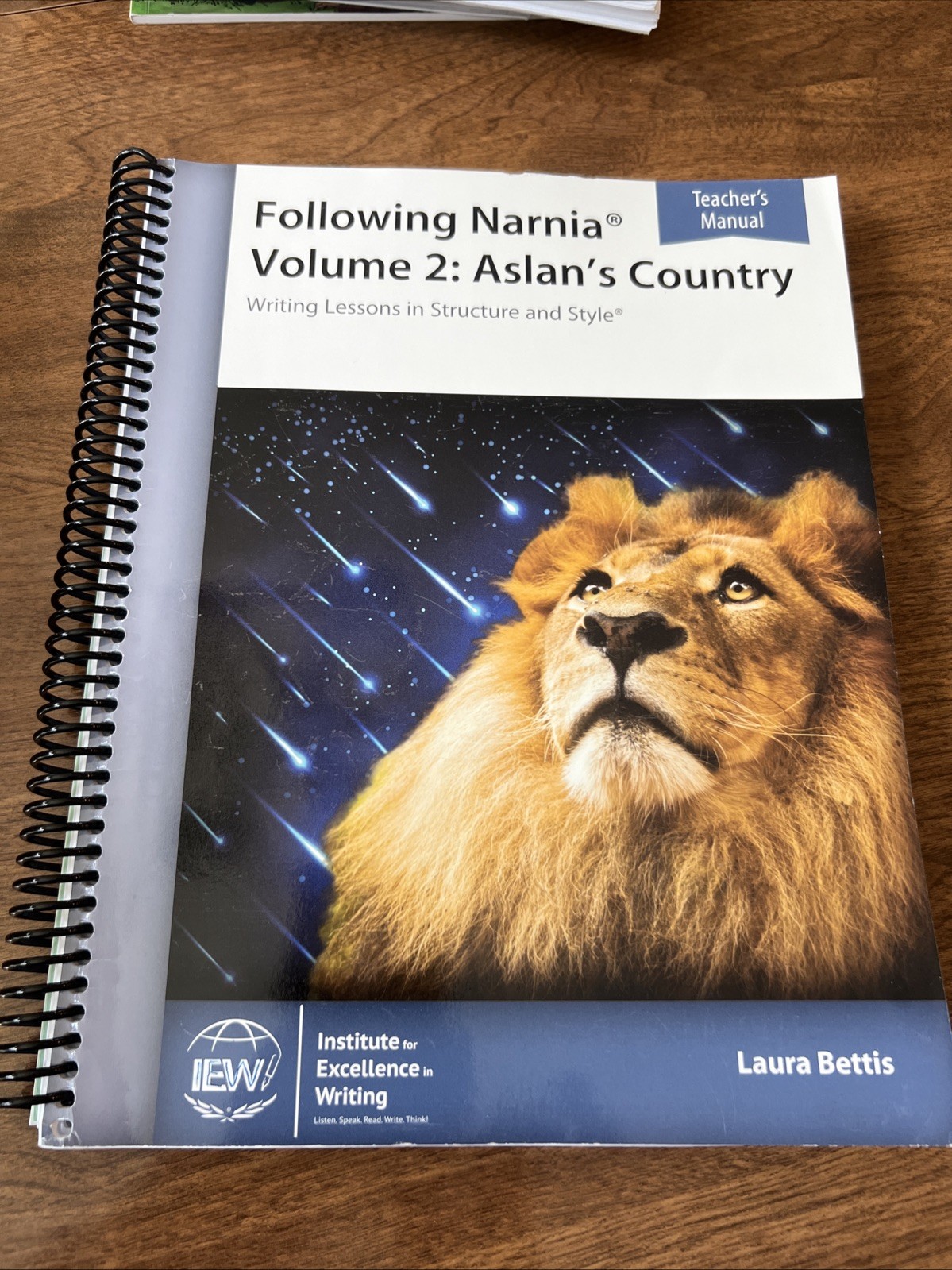 IEW Following Narnia Vol 2: Aslan’s Country Teacher’s Manual