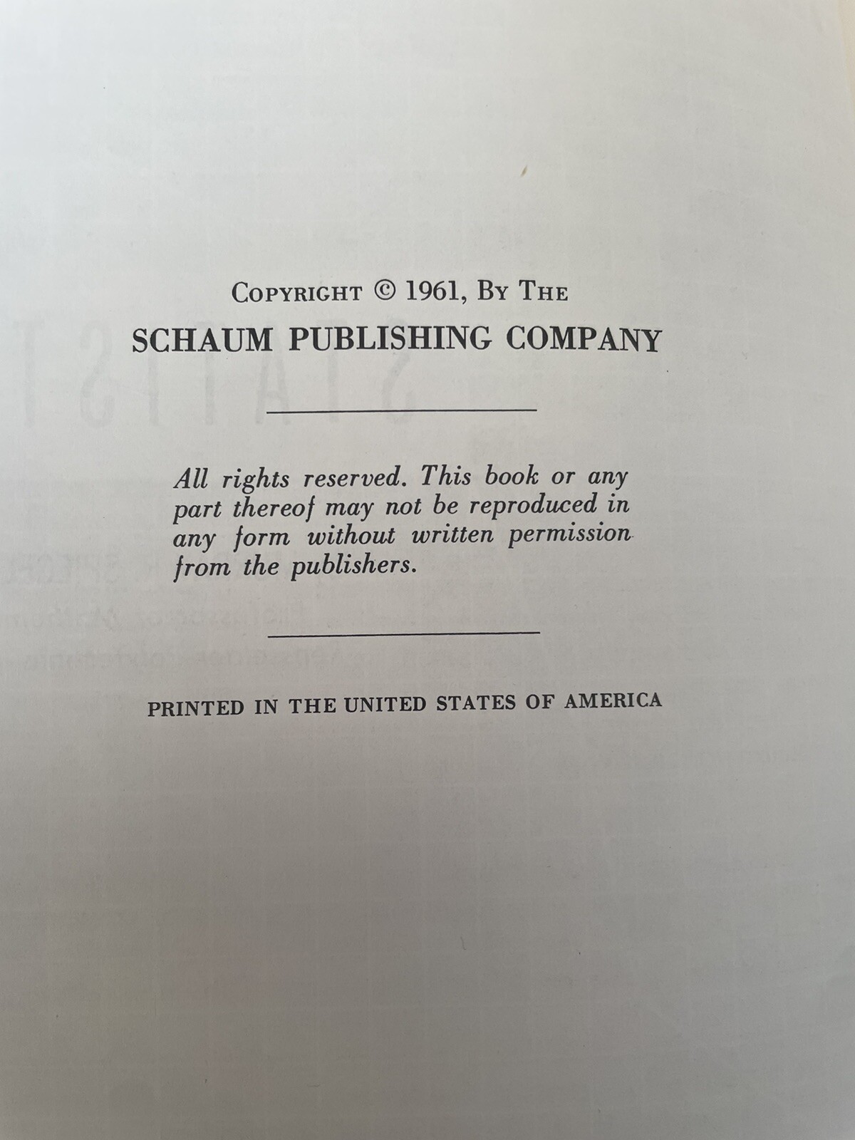 Schaum’s Outline Series Theory And Problems Of STATISTICS Murray R. Spiegel