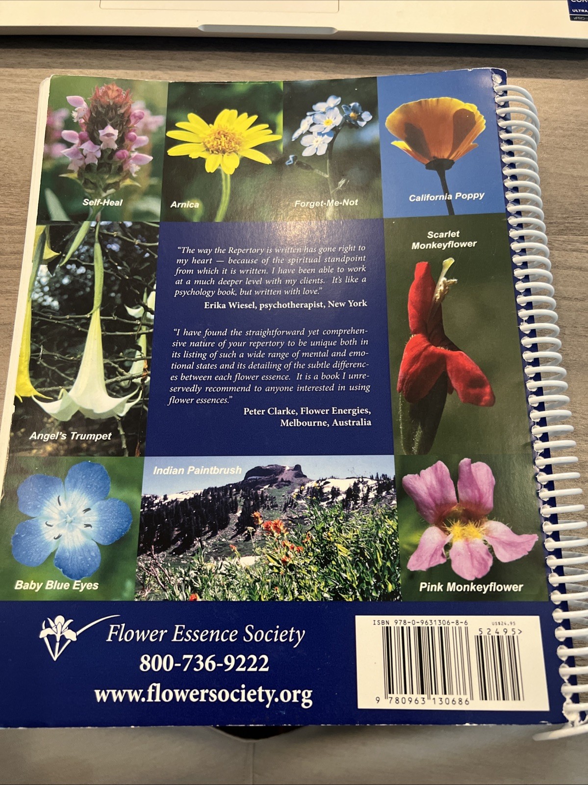 Flower Essence Repertory : Spiral-Bound Edition by Richard Katz and Patricia…