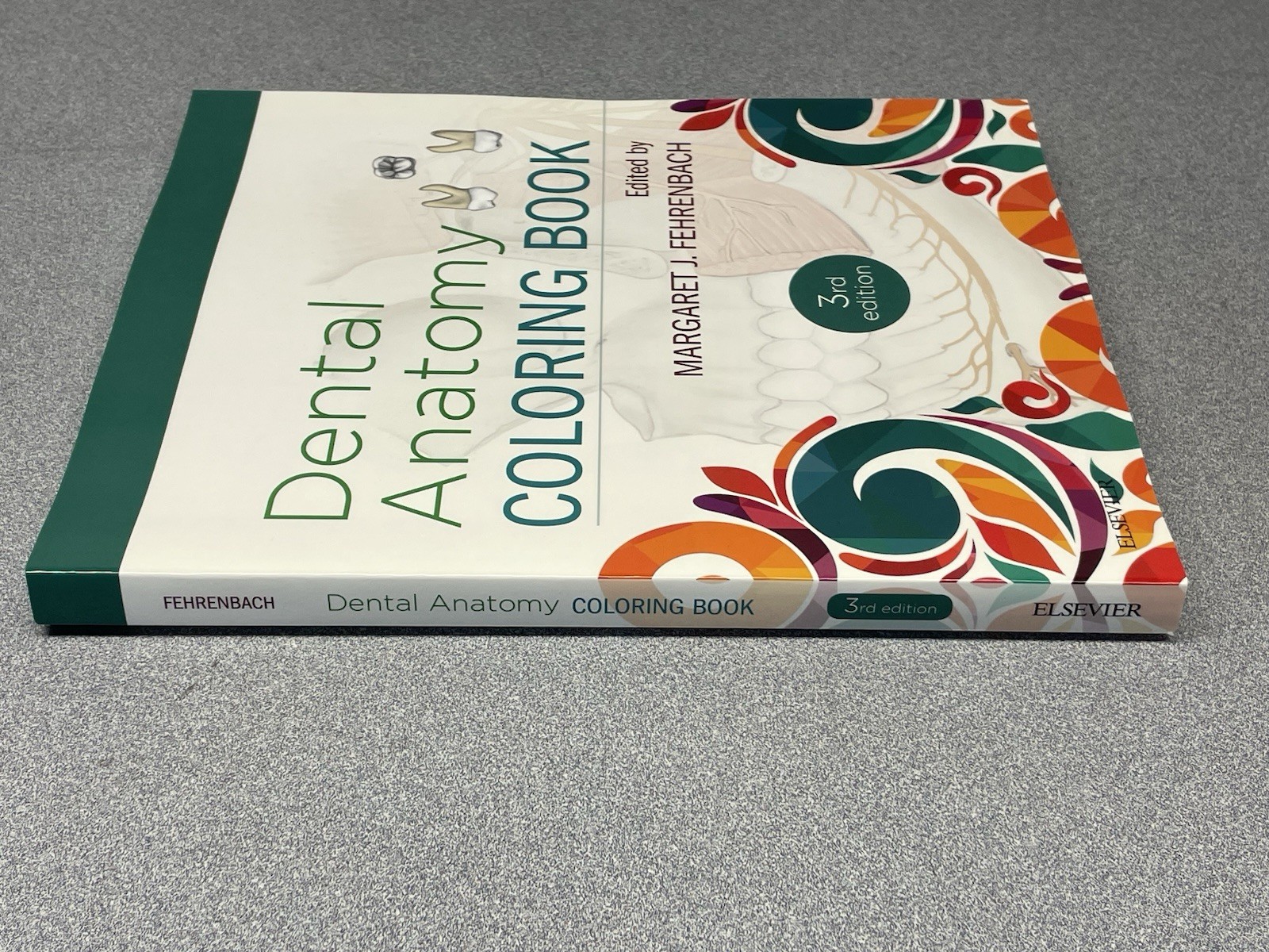 Dental Anatomy Coloring Book by Margaret J. Fehrenbach (2018, Trade Paperback)