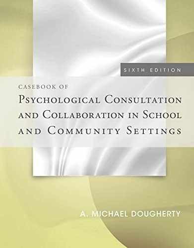 Casebook of Psychological – Paperback, by Dougherty A. Michael – Very Good o