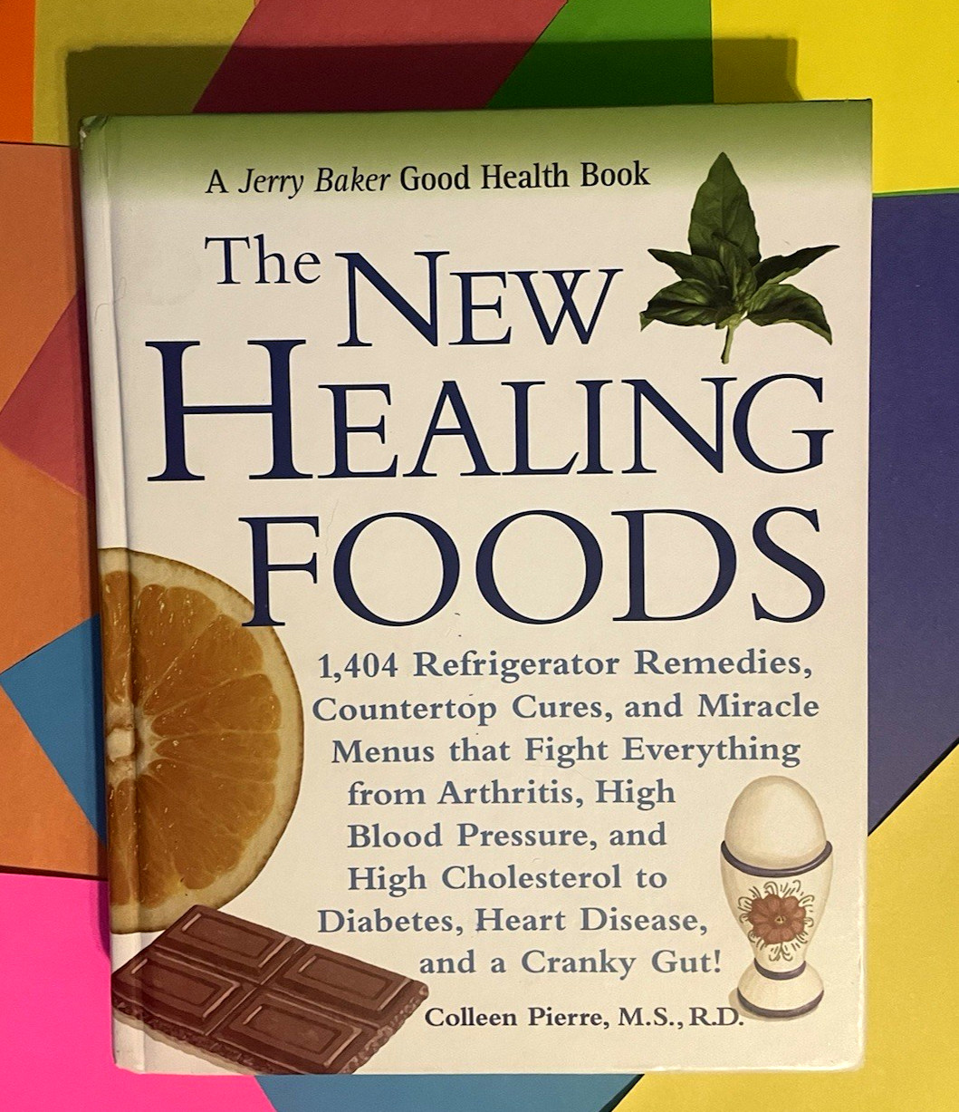 Jerry Baker’s Good Health Book The New Healing Foods DISPLAY BOOK UNUSED !