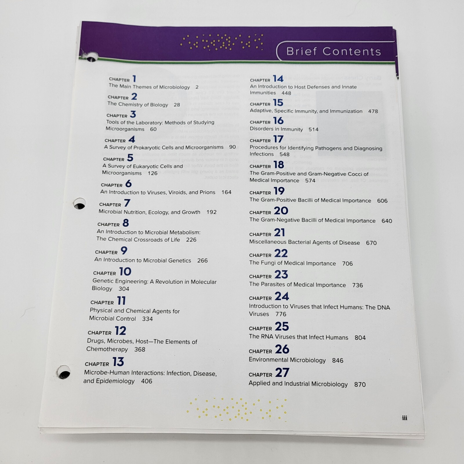 Talaro’s Foundations in Microbiology 11th Edition – Loose Leaf Pages Barry Chess