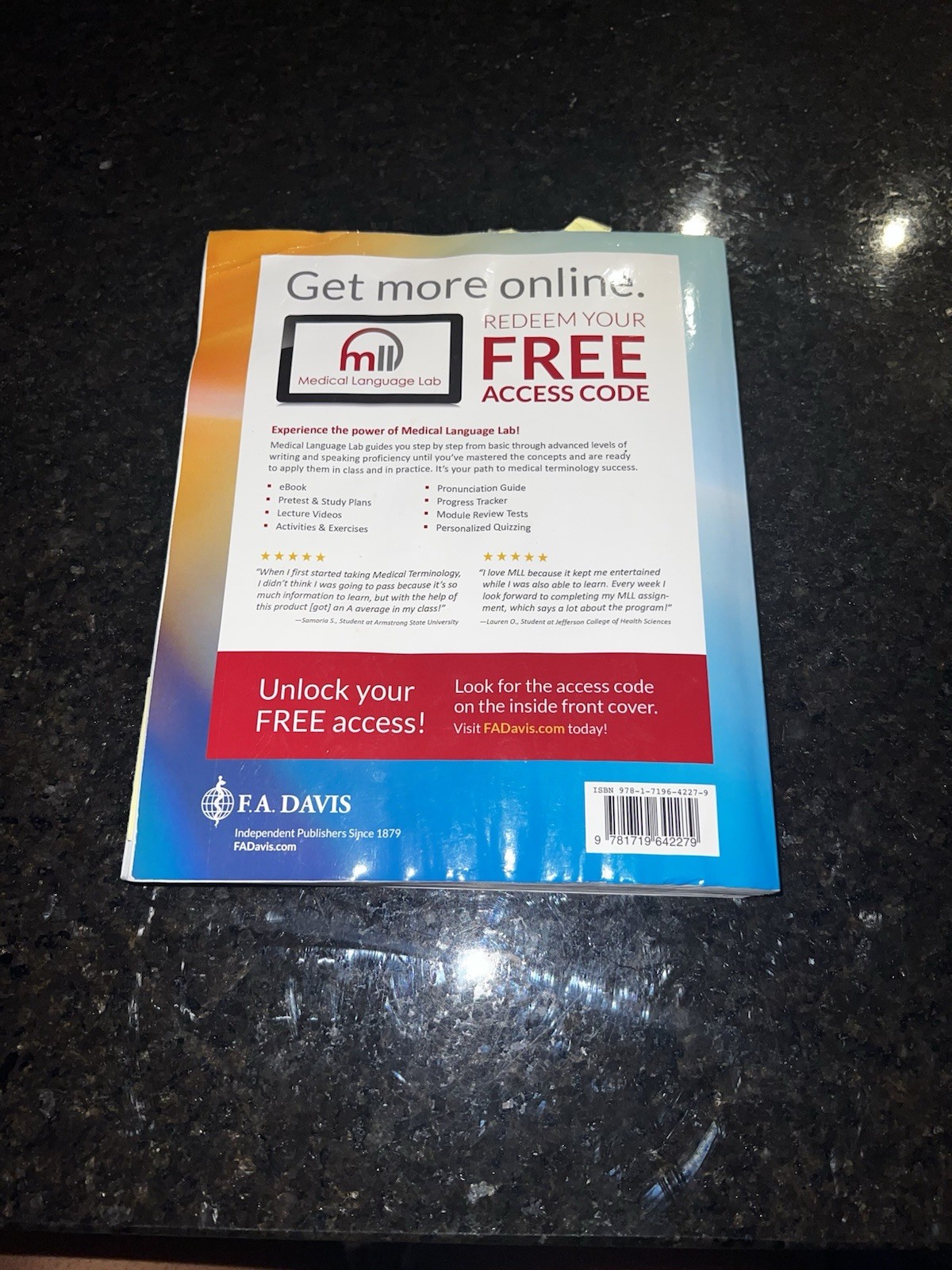 F.A. Davis Medical Terminology Express Third Edition Access Code Gylys Masters