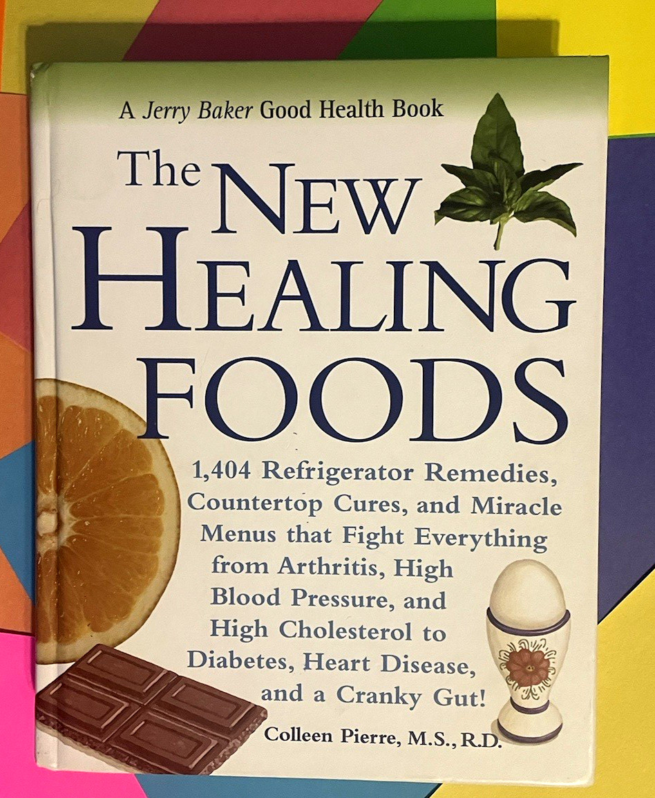 Jerry Baker’s Good Health Book The New Healing Foods DISPLAY BOOK UNUSED !
