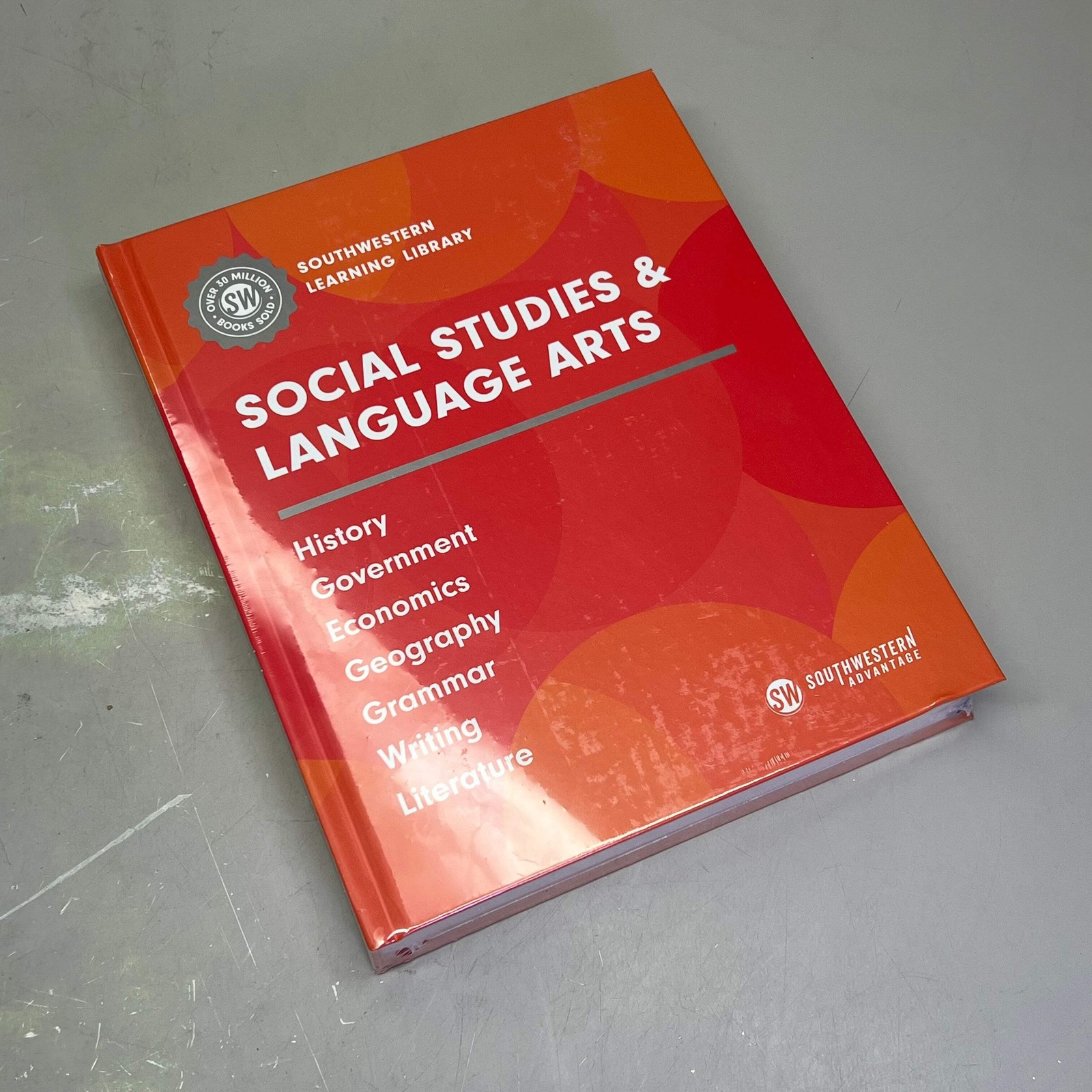 SOUTHWESTERN LEARNING LIBRARY Social Studies & Language Arts Hardcover Vol 4
