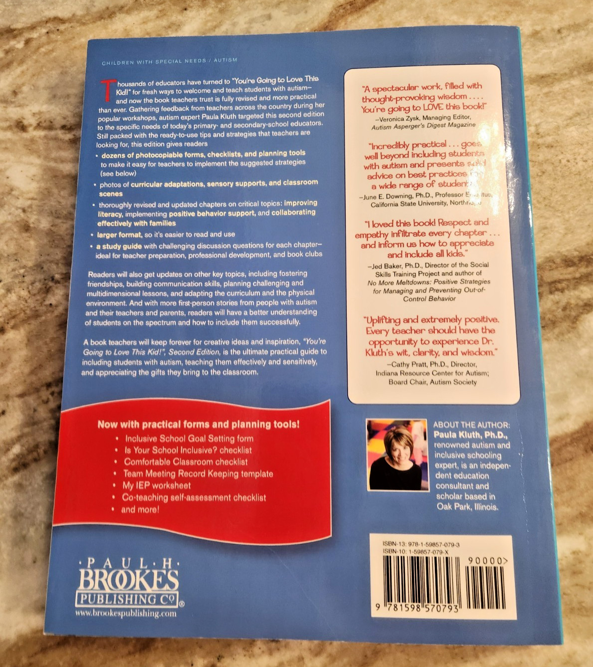 You’re Going to Love This Kid! Teaching Students with Autism 2nd Ed Kluth , P