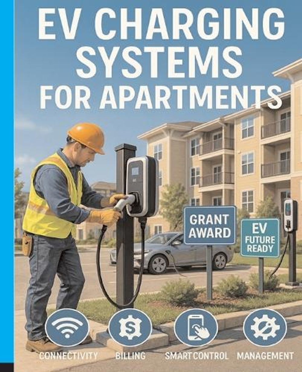 EV Charging Systems for Apartments and Businesses by Larry James Paperback Book