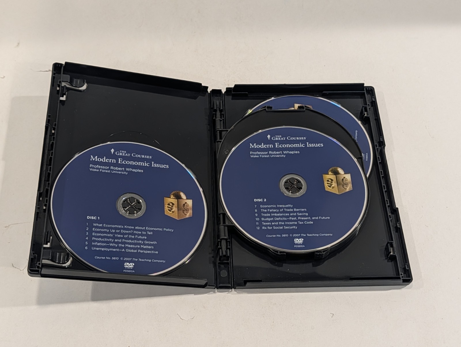 5 Lot Of Great Courses DVDs | Writing, Photography, Travel, Economics, English