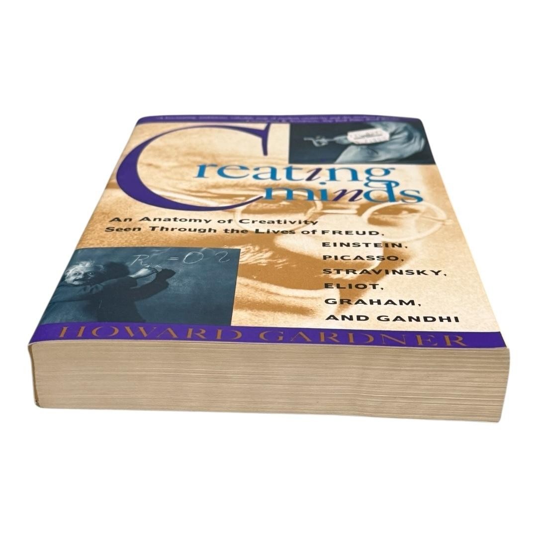 Creating Minds by Howard Gardner Psychology Creativity Trade Paperback Book