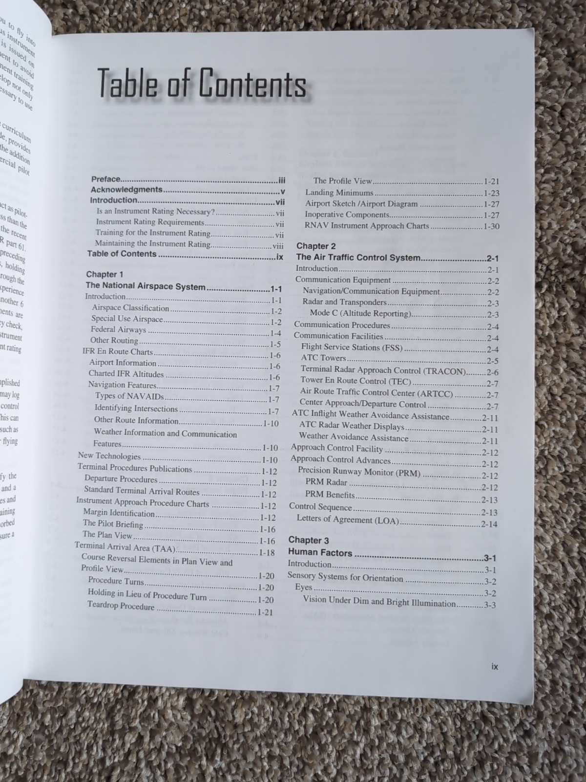 FAA Instrument Flying Handbook: FAA-H-8083-15B, ASA publication, Used