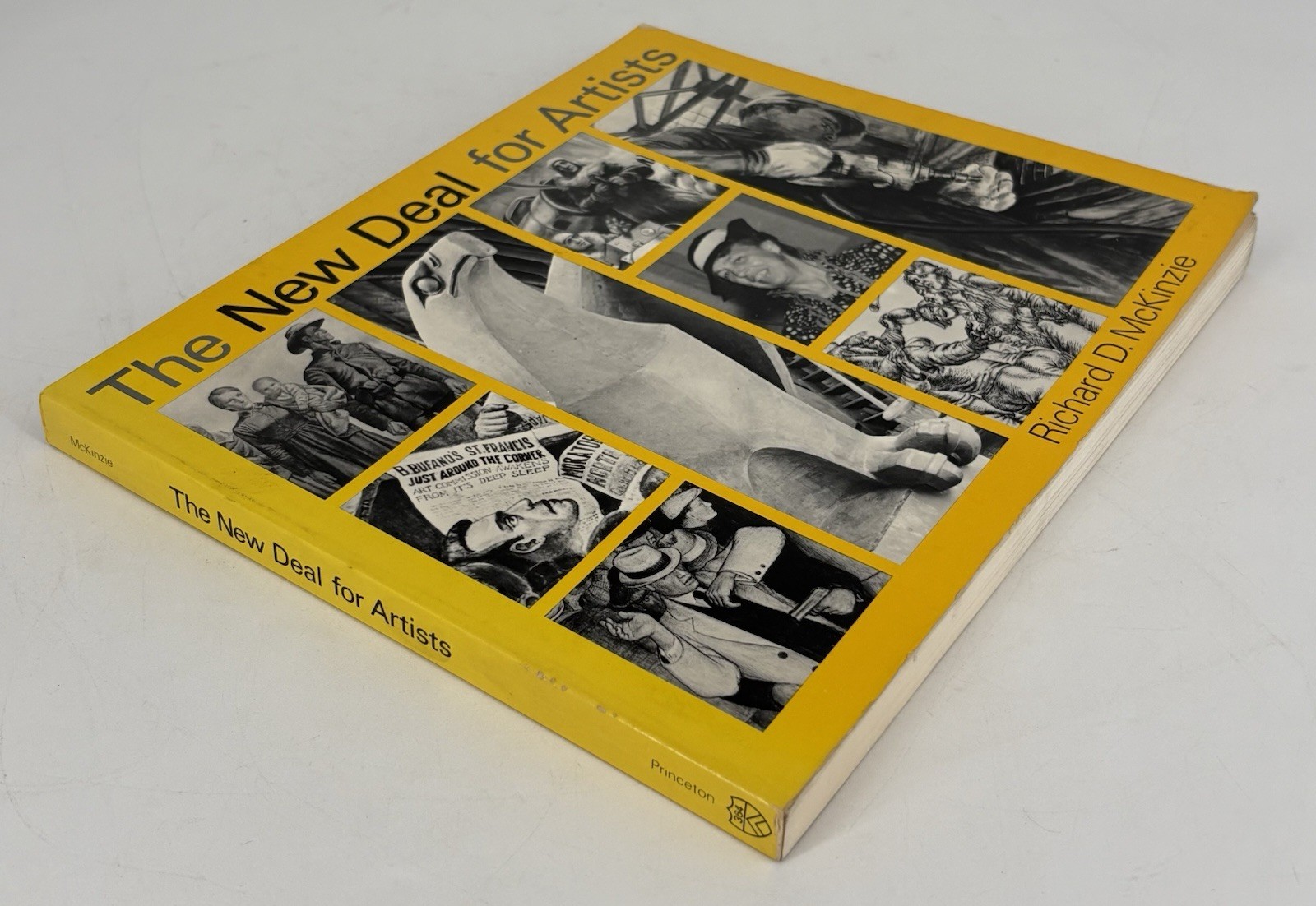 The New Deal for Artists by Richard D. McKinzie 1973 Trade Paperback Art Book