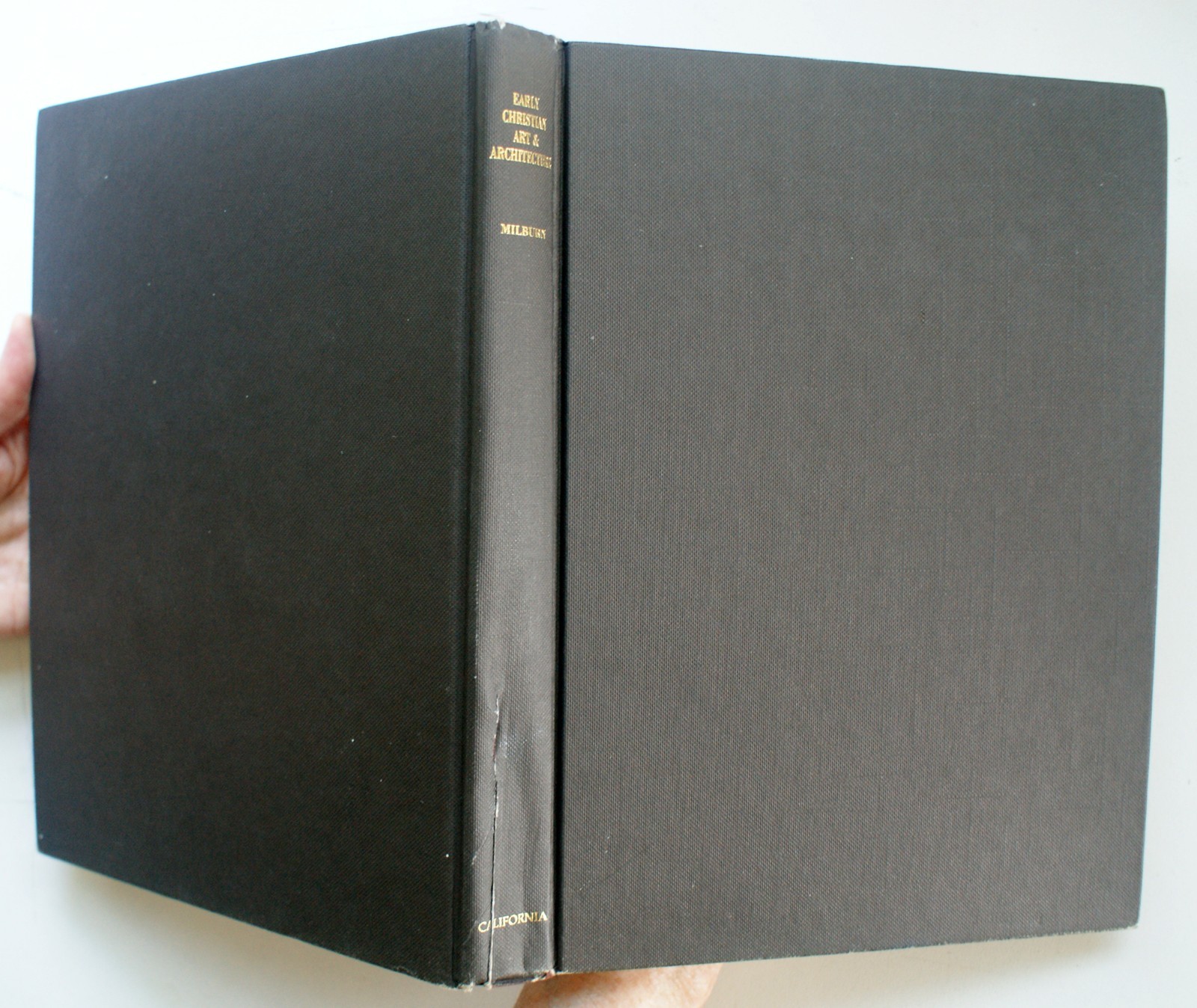 EARLY CHRISTIAN ART AND ARCHITECTURE R. Milburn 1st Ed 1st Pr 1988 HC DJ [440]