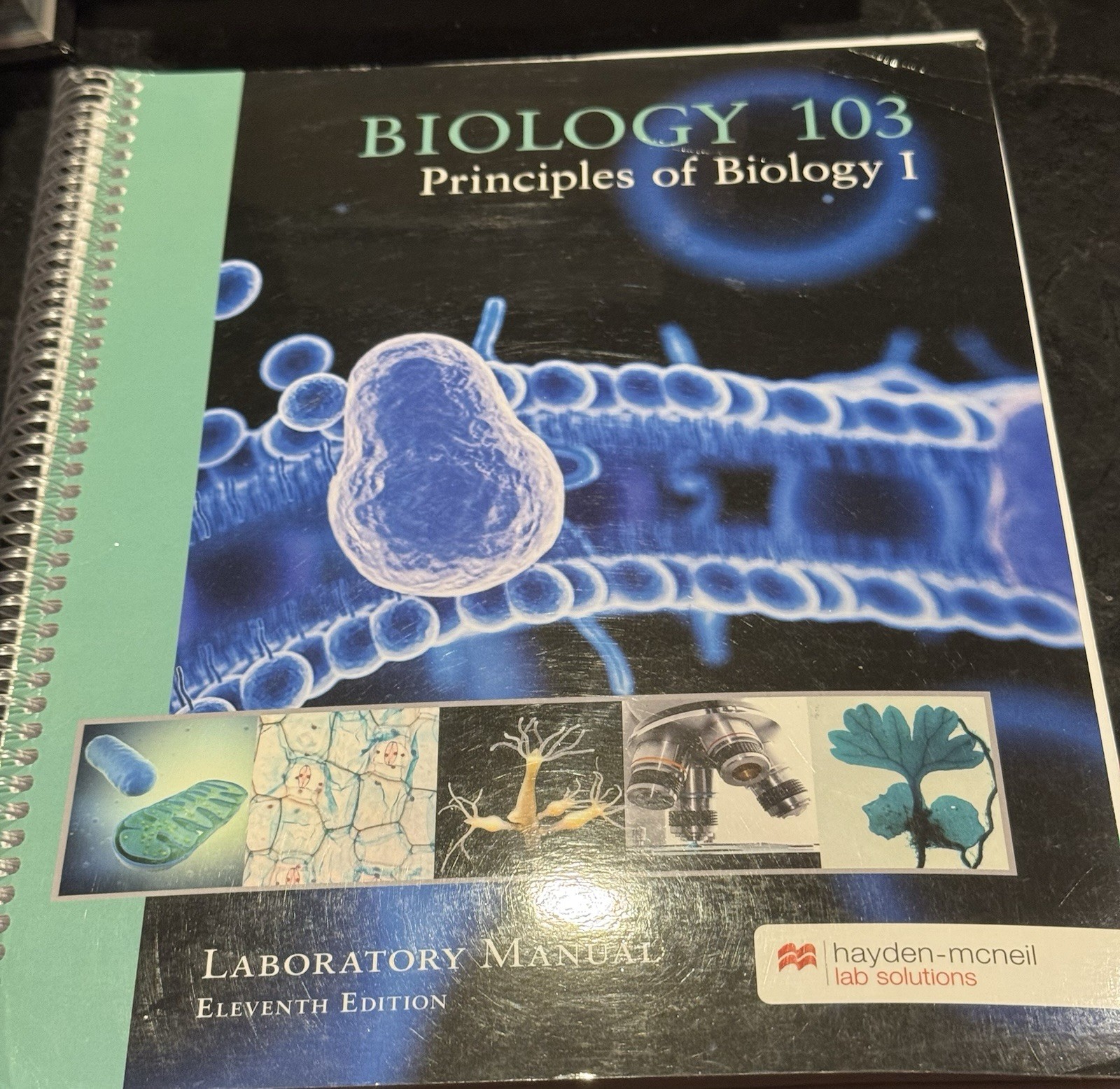 Biology 103 Principles of Biology I Lab Manual 11th Ed Hayden-McNeil 2023