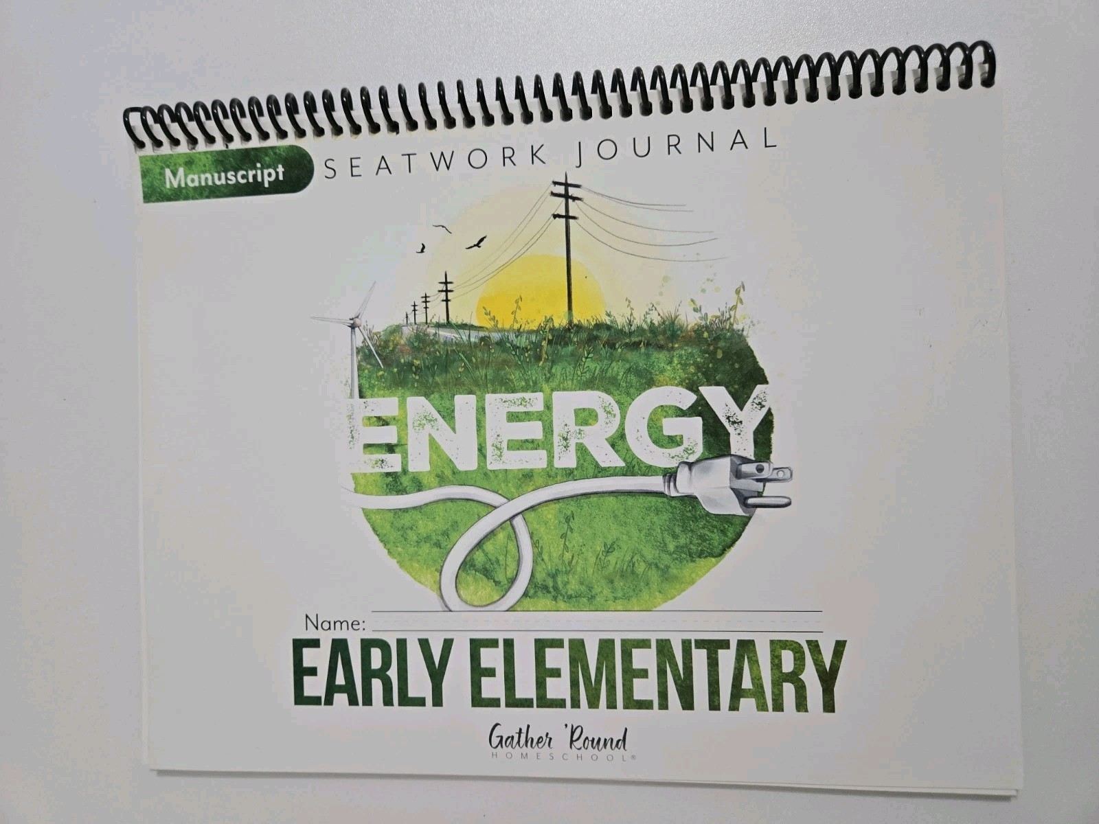 Gather Round Homeschool – Energy – Early Elementary SeatWork Journal