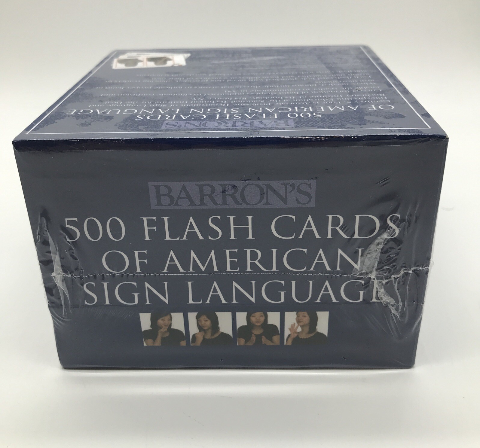 Barron’s 500 Flash Cards of American Sign Language (Cards)-Sealed