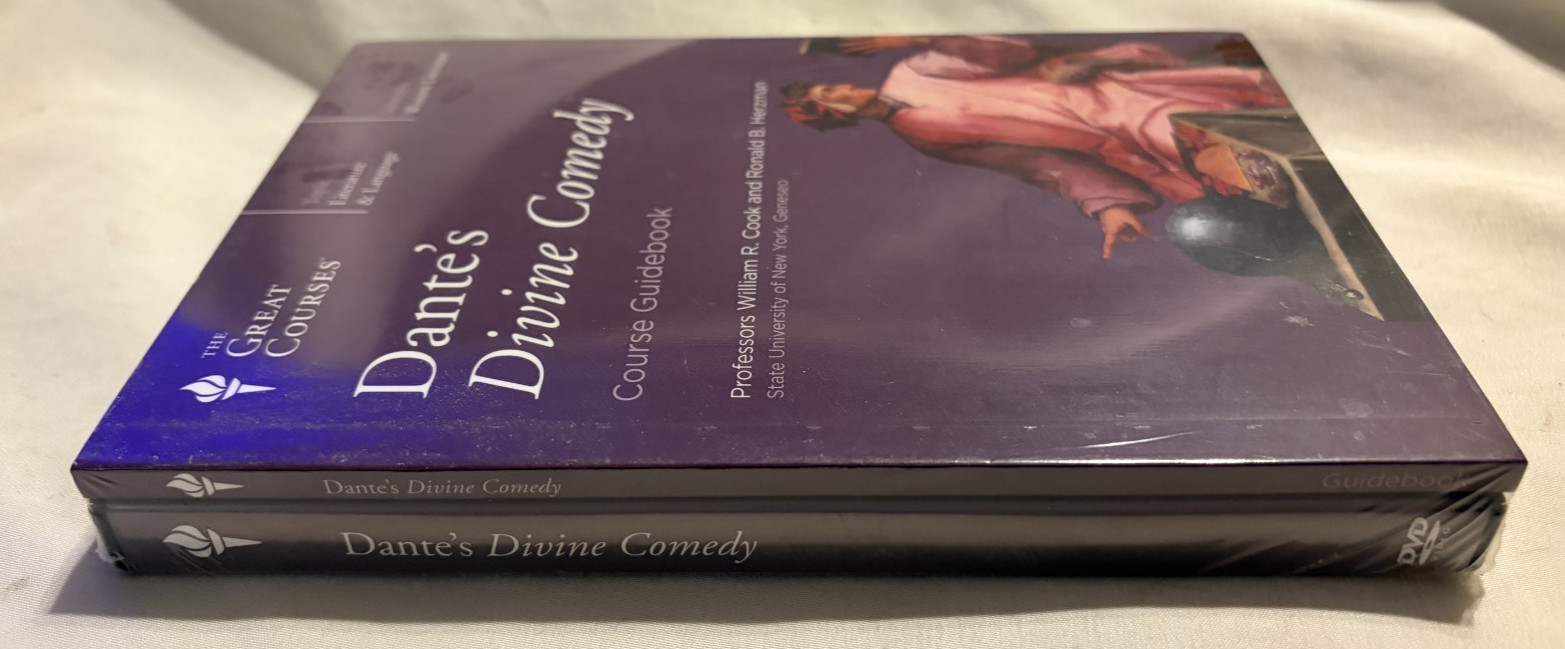 The Great Courses DVDs + Book – Dante’s Divine Comedy – NEW SEALED