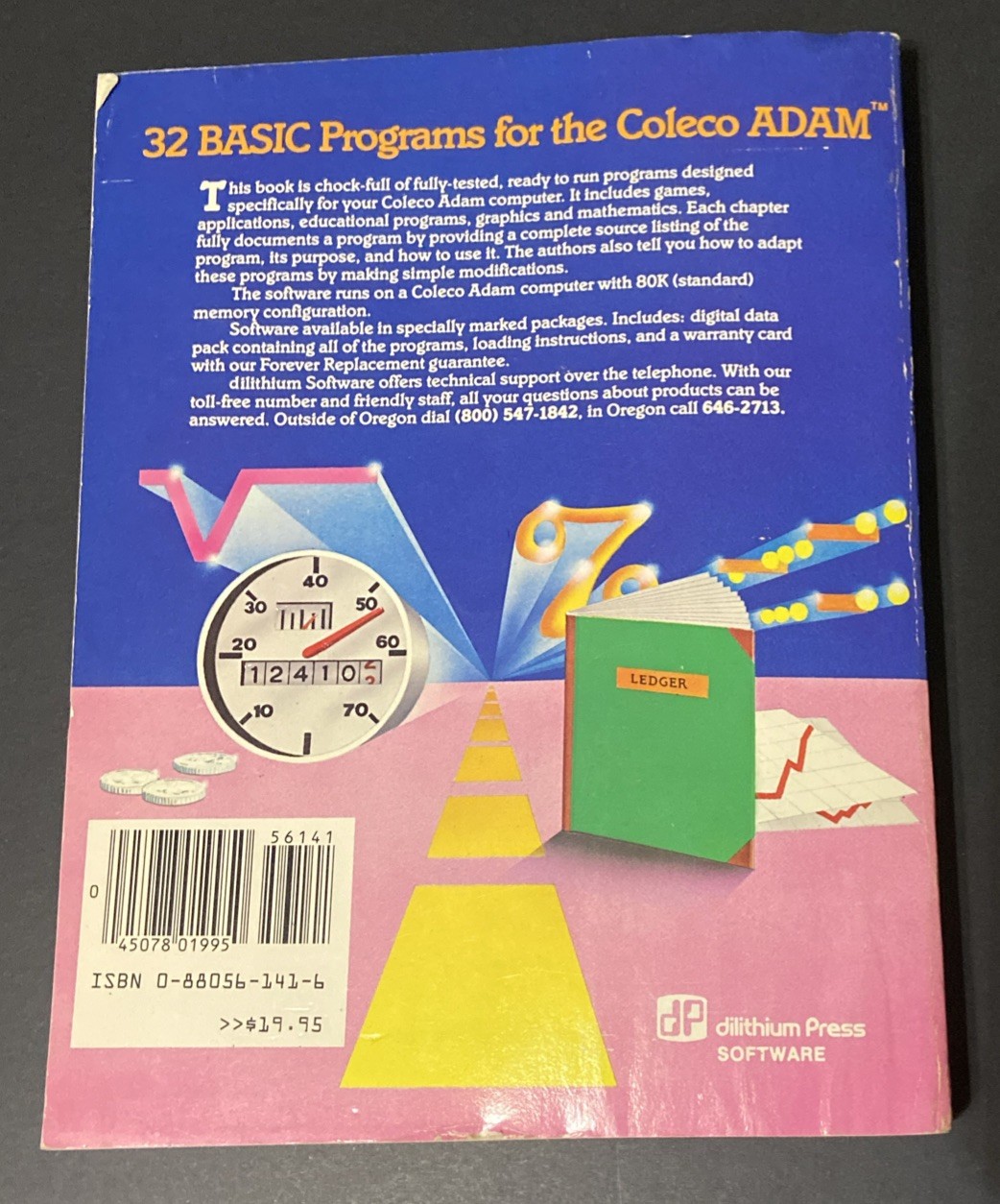 32 BASIC Programs For The Coleco Adam, Rugg/Feldman, 1984