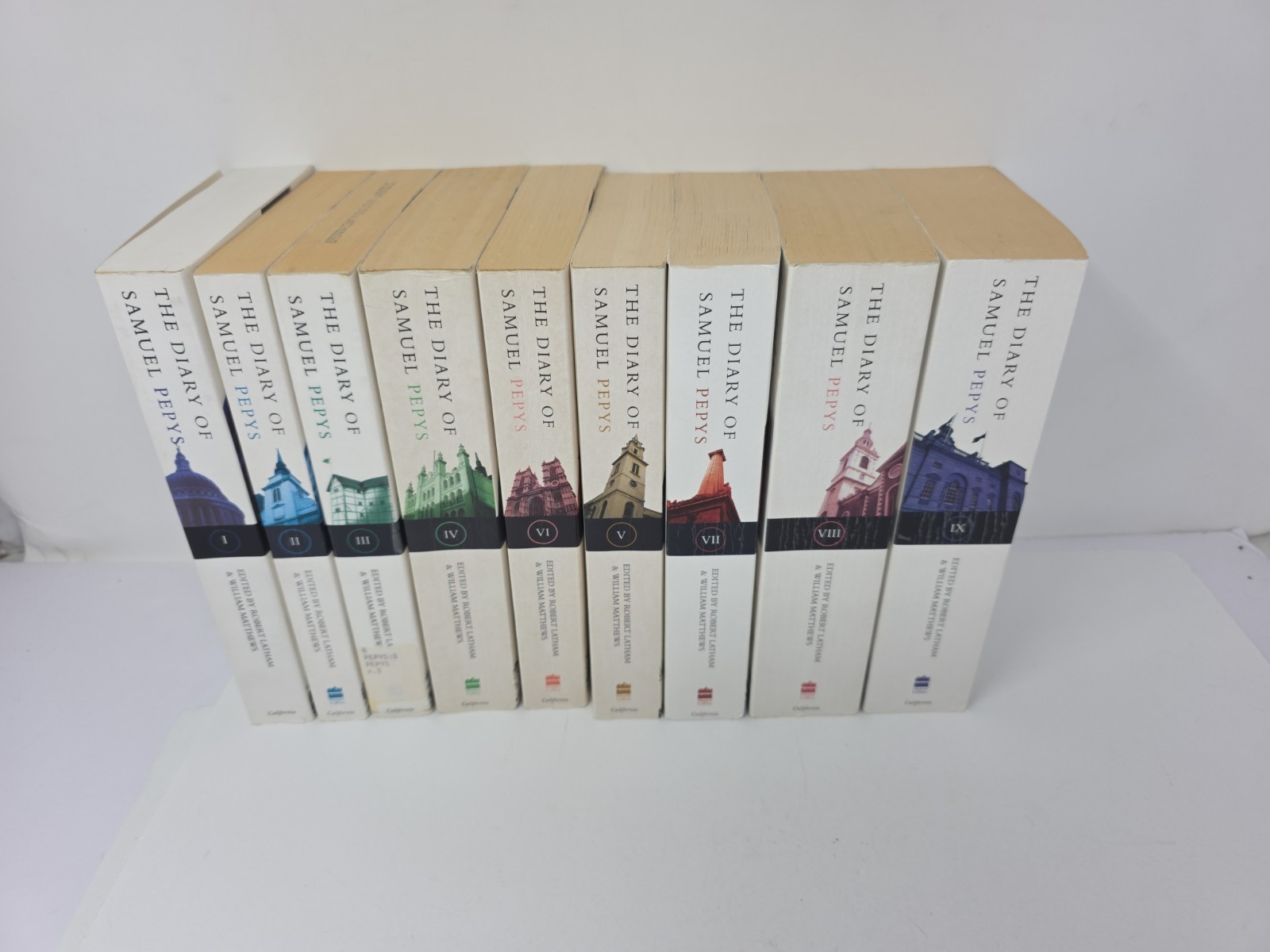 The Diary of Samuel Pepys Latham RARE 9 Volume’s Out Of 11 Lot Book Set