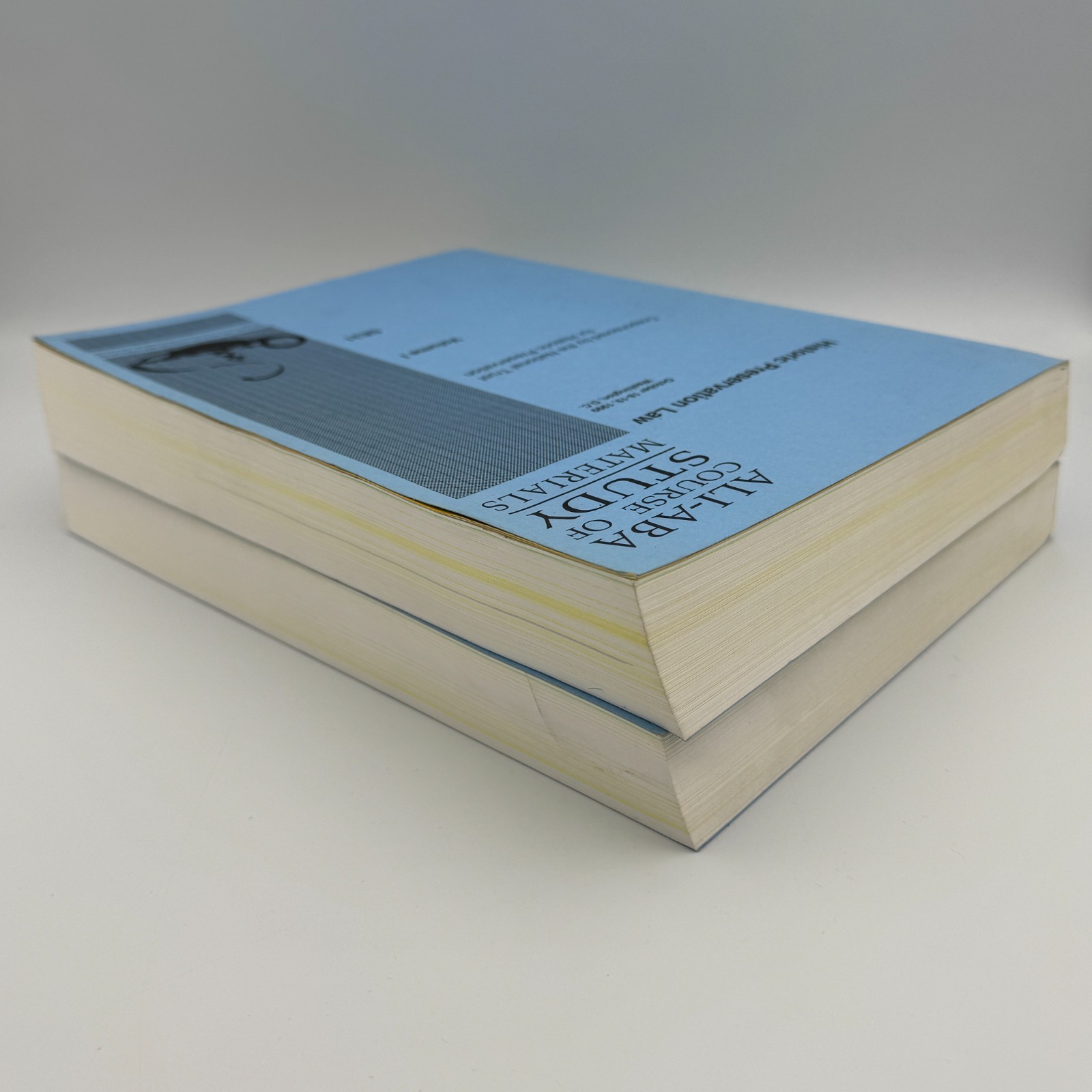 Historic Preservation Law 2 Volume Set ALI-ABA Course of Study Materials SE31