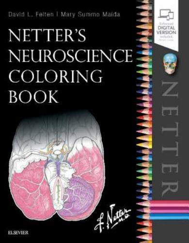 Netter Basic Science Ser.: Netter’s Neuroscience Coloring Book by Mary Summo…