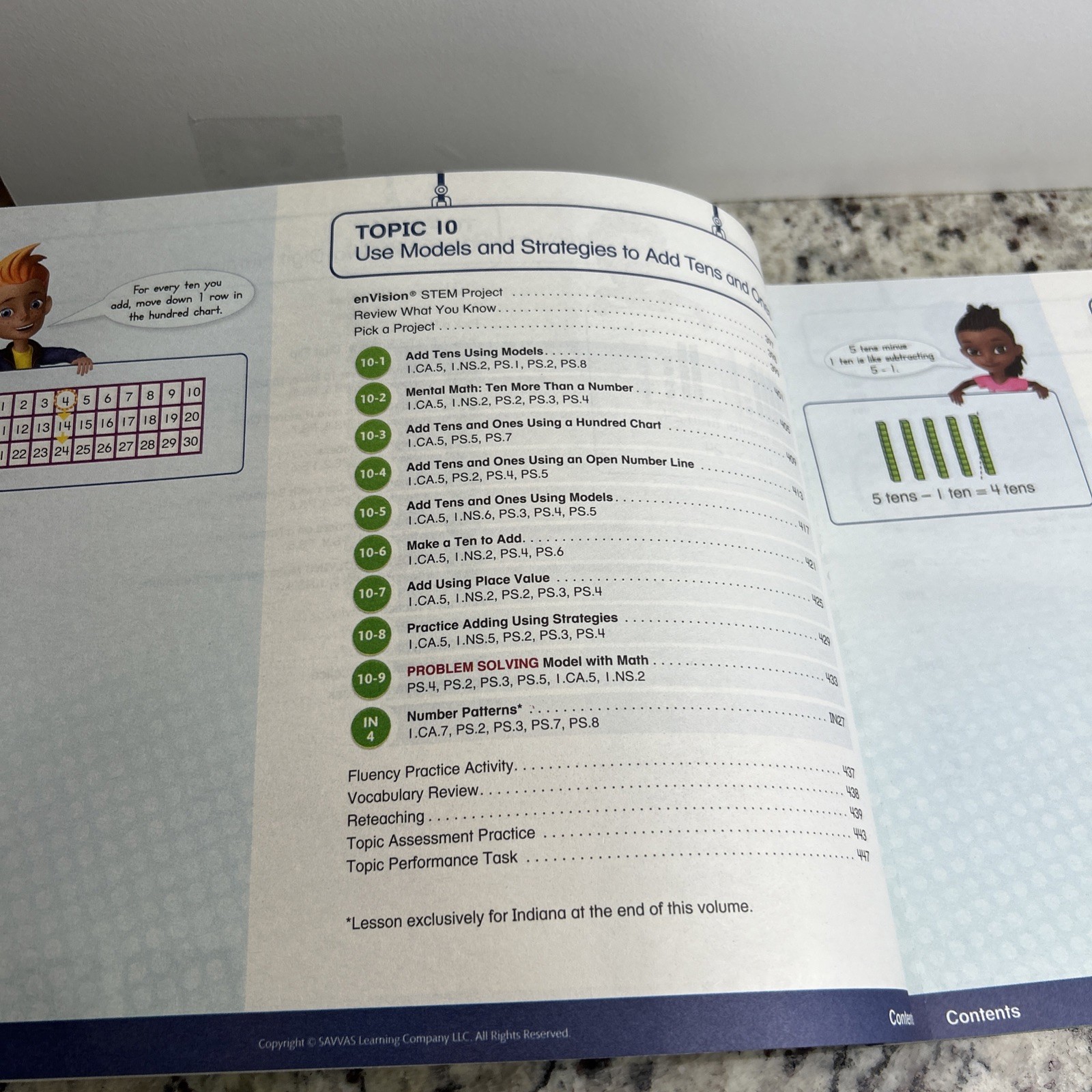 Envision Mathematics Indiana Grade 1 Volume 2 (2023) Savvas Learning Company