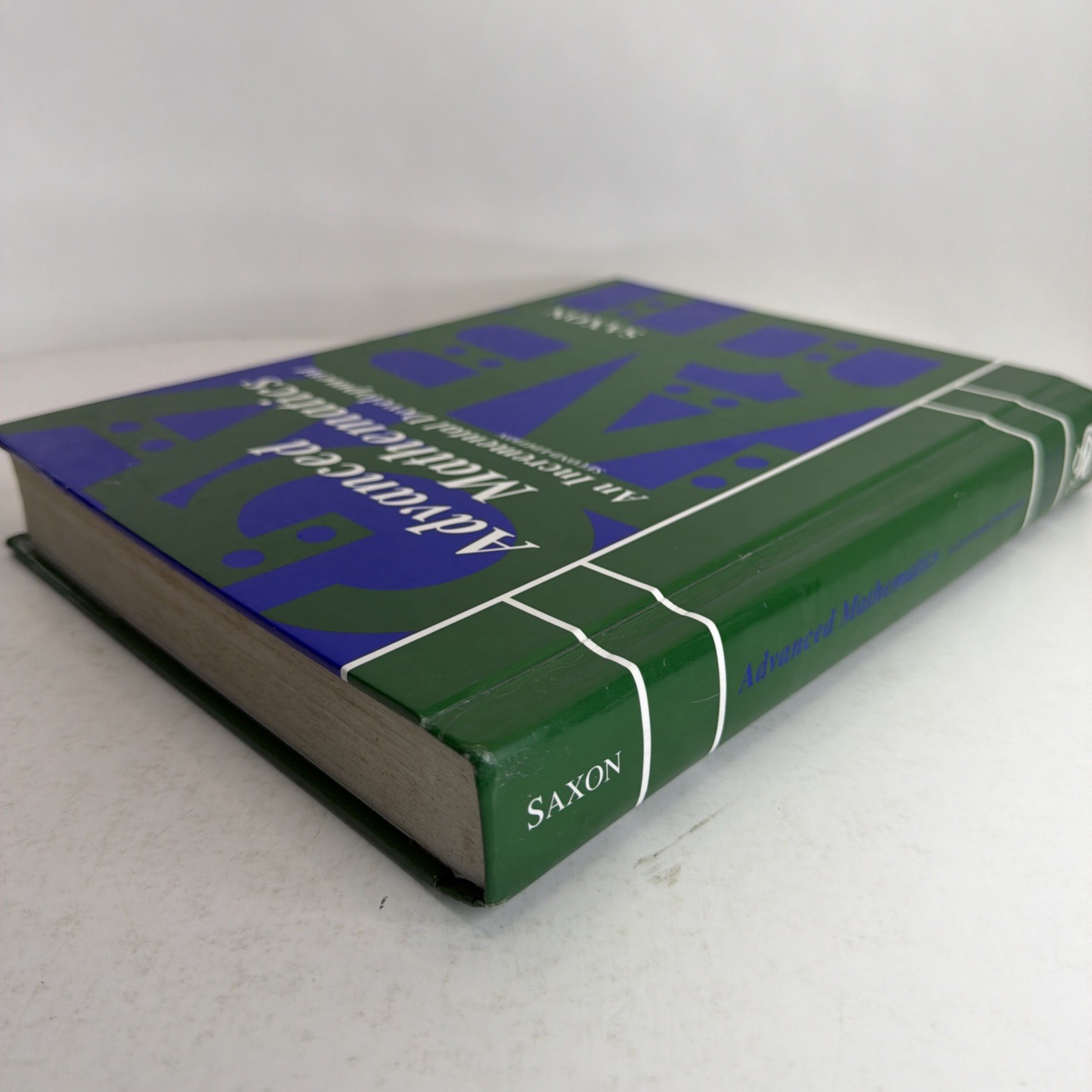 Advanced Mathematics: An Incremental Development 2nd Ed. 1996 Hardcover Saxon