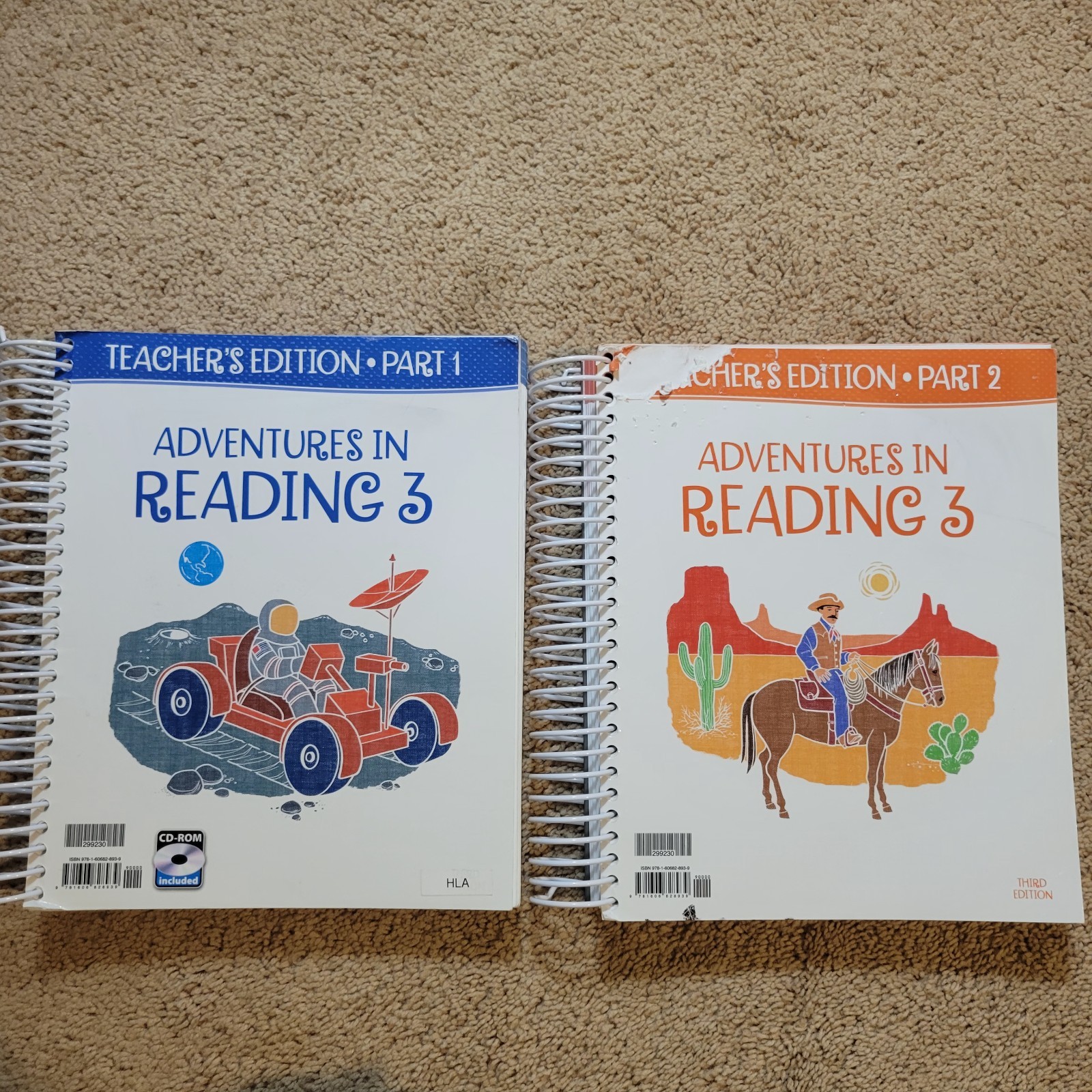 BJU Press 3rd Grade Adventures In Reading Teacher Answer Keys & Student Readers
