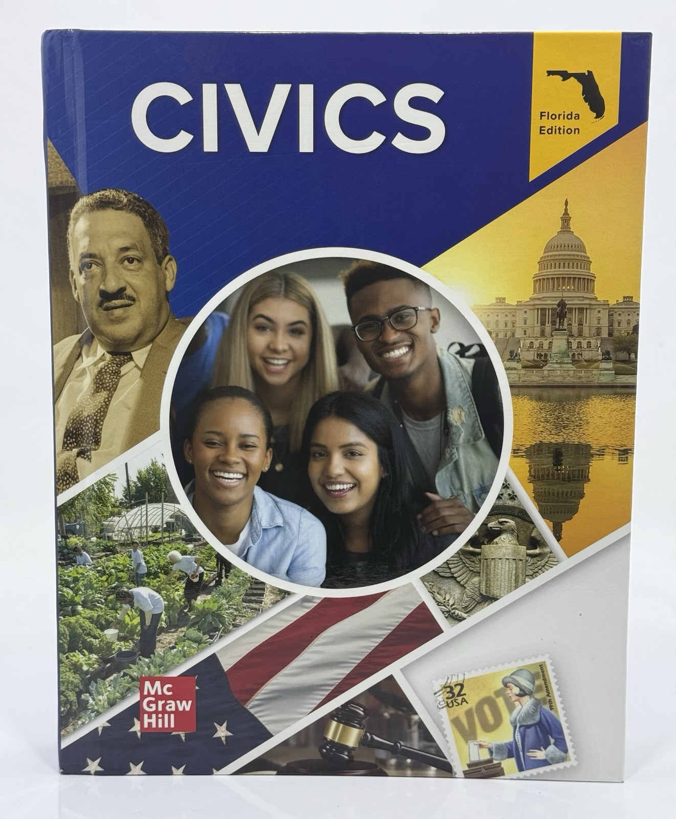 Civics Florida Edition 2024 College TextBook McGraw Hill Social Studies