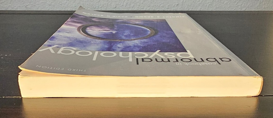 Casebook in Abnormal Psychology by Timothy A. Brown and David H. Barlow…