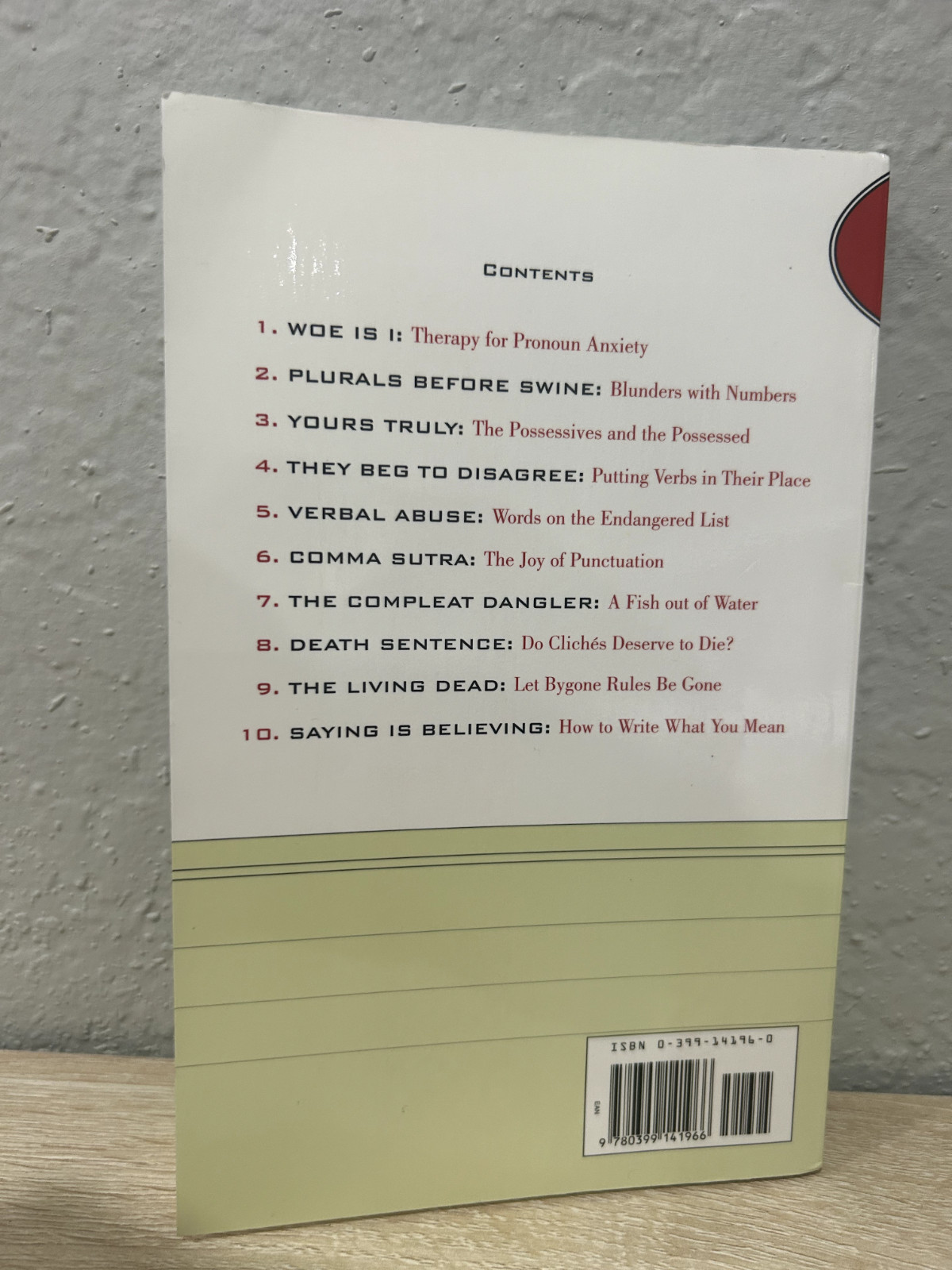 Woe Is I: The Grammarphobe’s Guide to Better English in Plain English Softcover