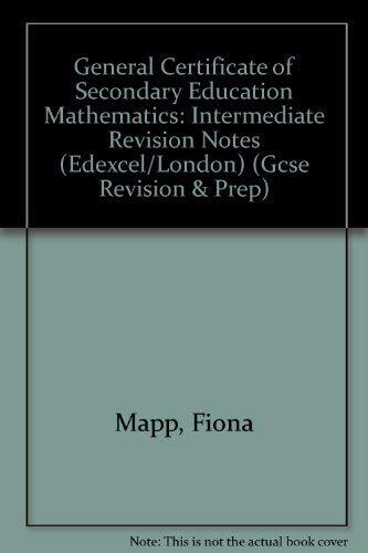 General Certificate of Secondary Education Mathematics: Intermed