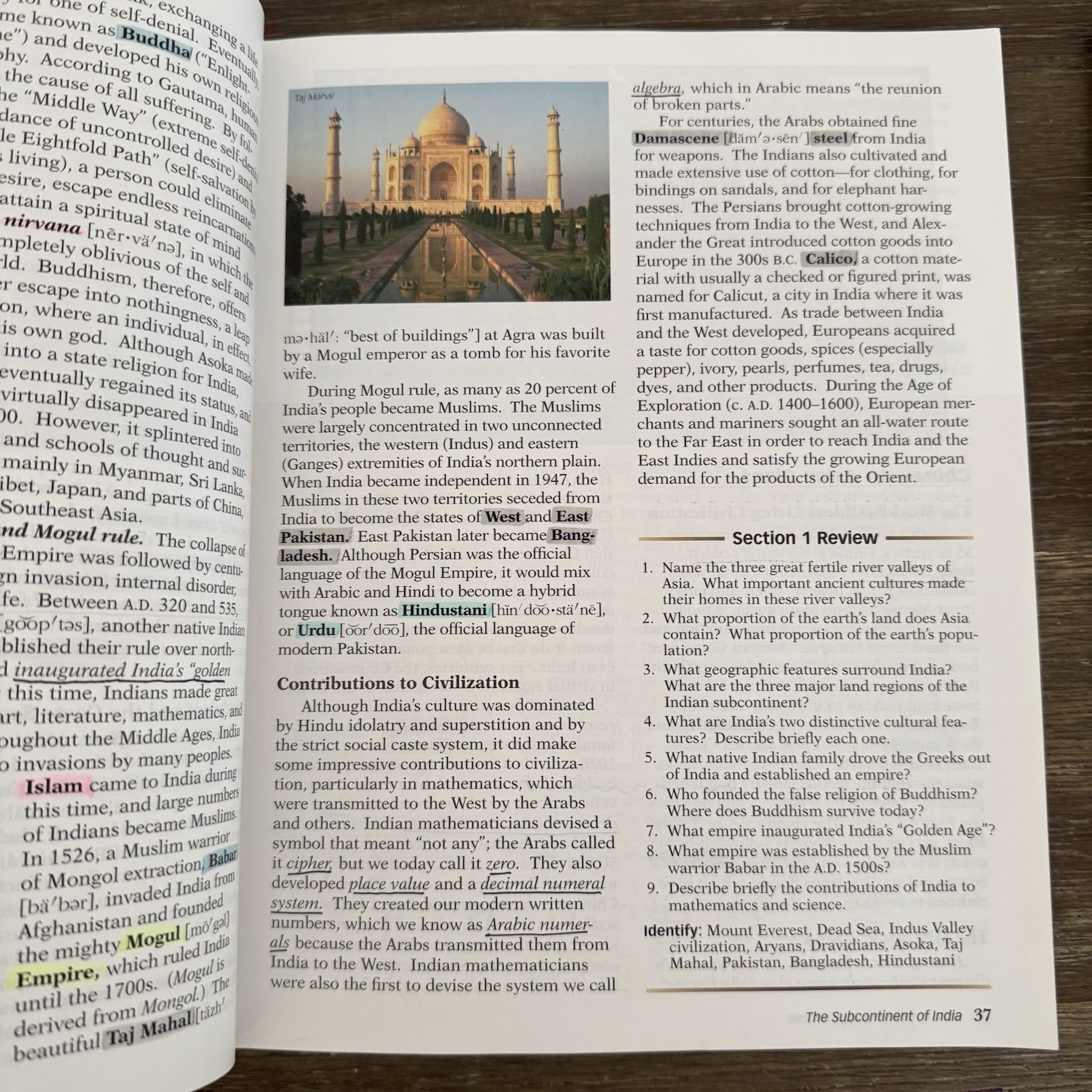 Abeka World History and Cultures 3rd Ed Textbook + Answer/Quiz/Test Key