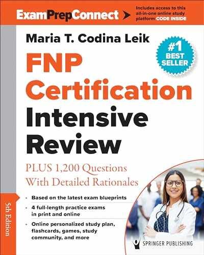 FNP Certification Intensive – Paperback, by Codina Leik MSN – Acceptable n