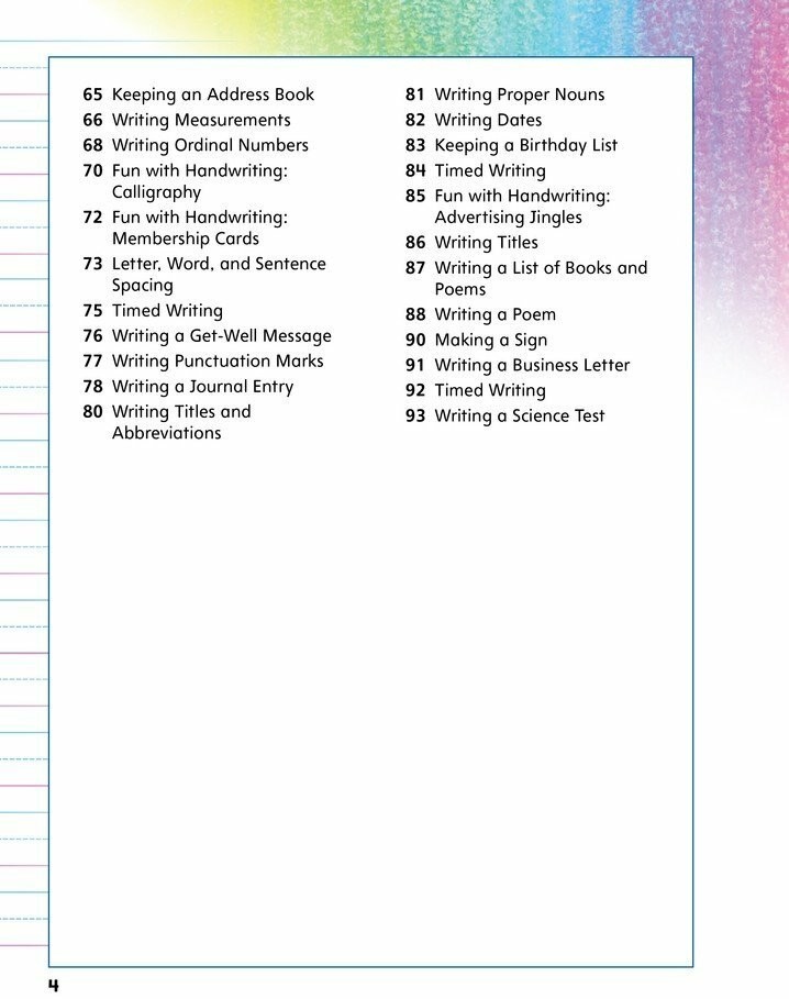 5th Grade 5 D’Nealian Handwriting Student Consumable Edition 2022