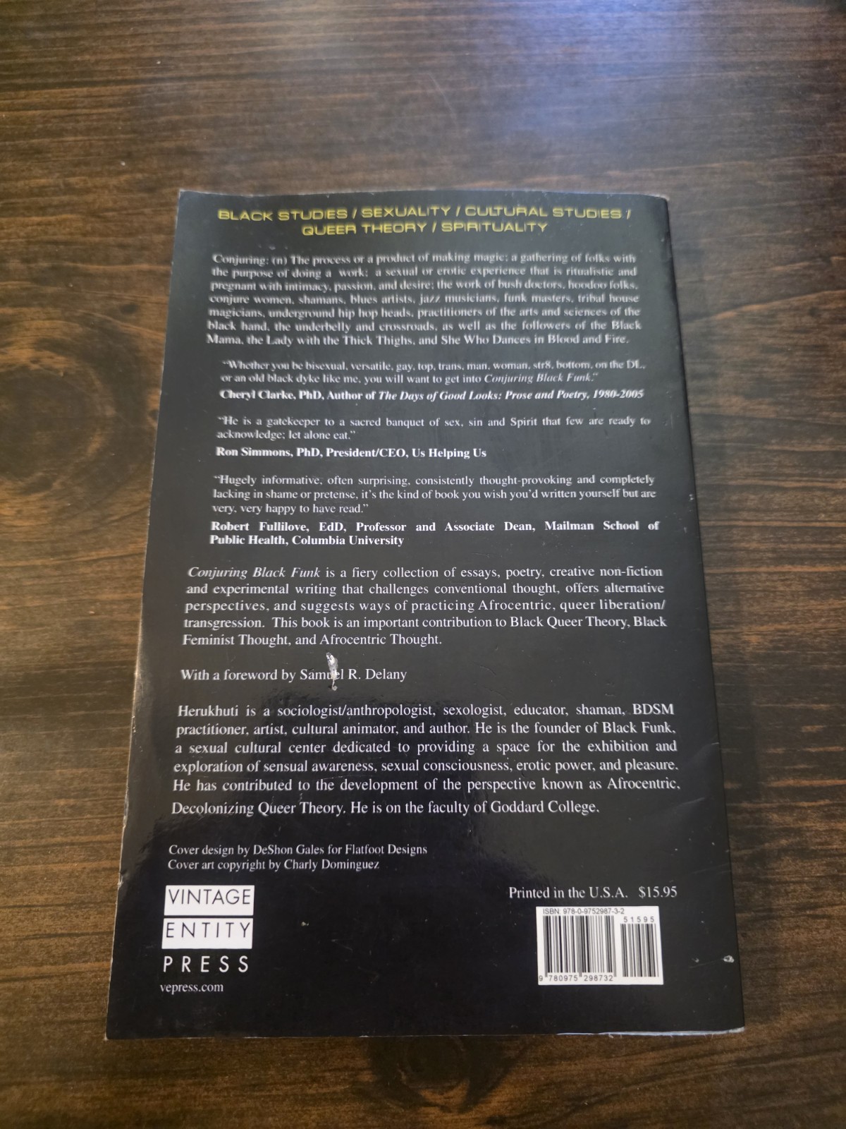 Conjuring Black Funk : Notes on Culture, Sexuality and Spirituality by Herukuti