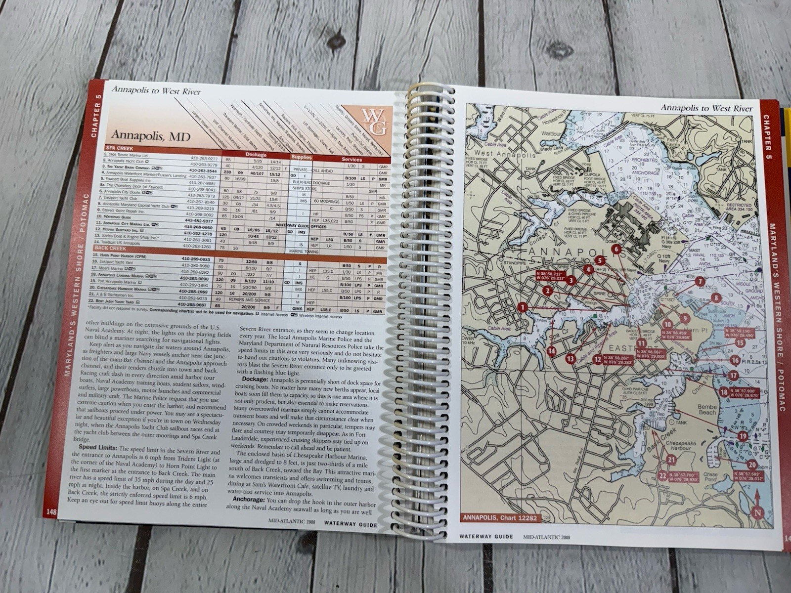 Dozier’s Waterway Guide Mid-Atlantic 2008 Chesapeake Bay & Intercoastal Georgia