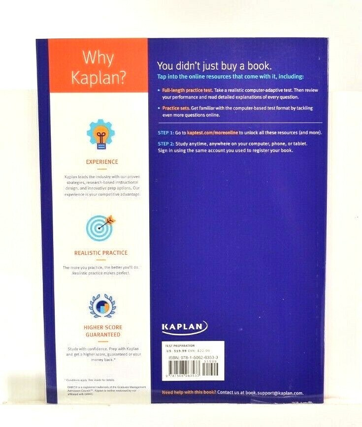 Kaplan Test Prep Ser.: GMAT Verbal Workbook : Over 200 Practice Questions +…
