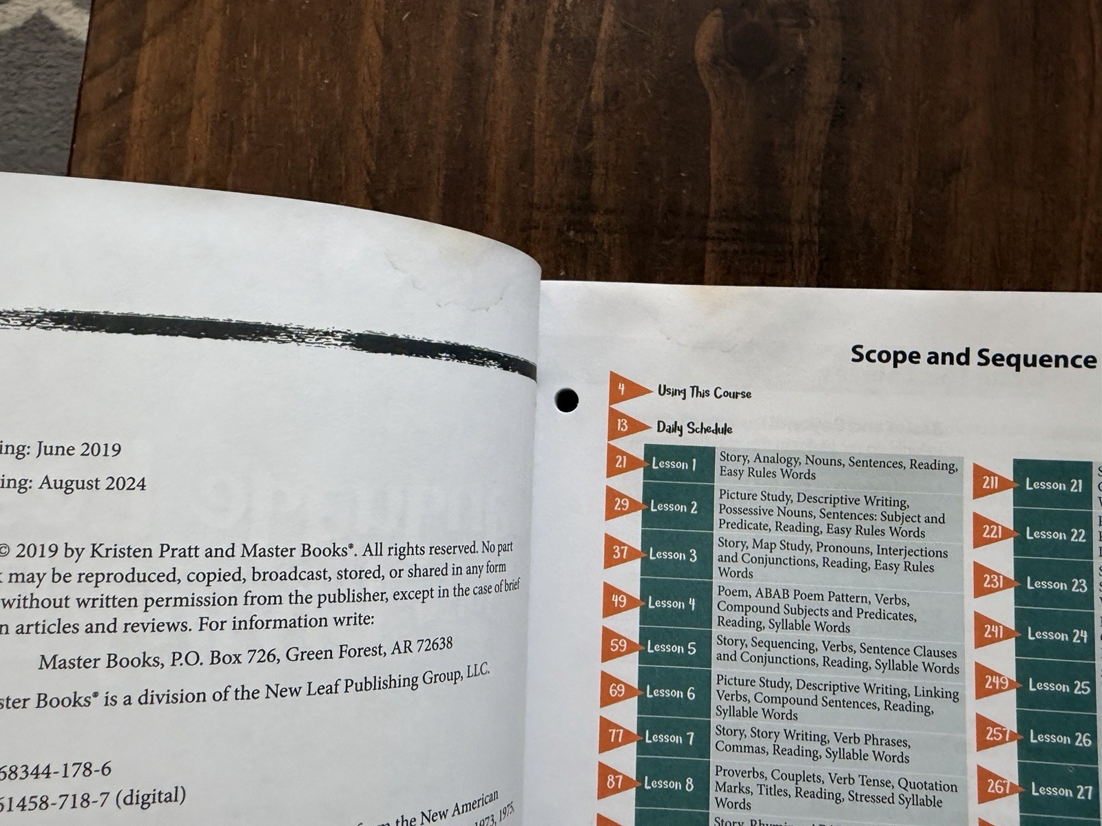Master Books Language Lessons Living Education 5 + 101 Favorite Stories